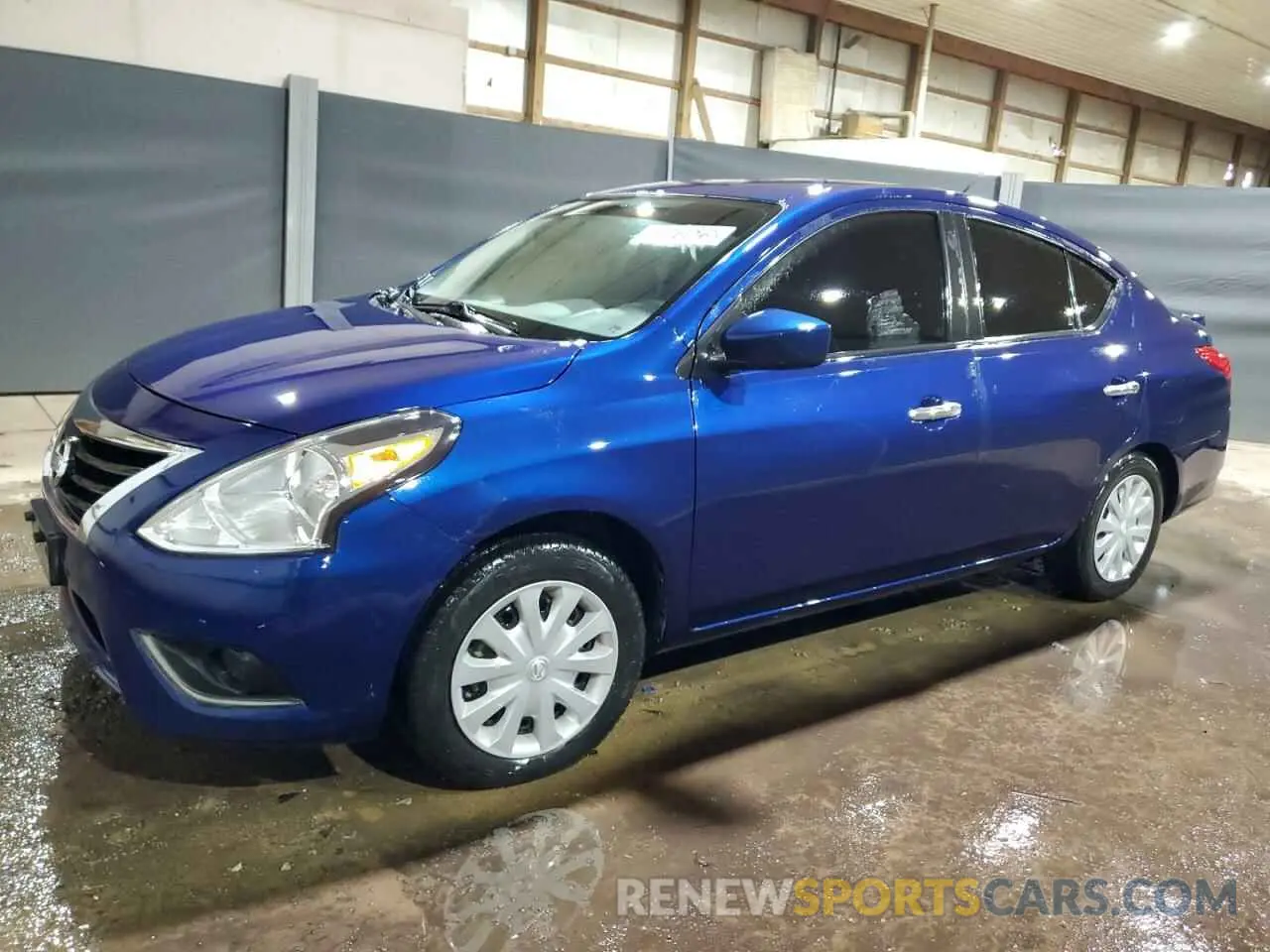 1 Фотография поврежденного автомобиля 3N1CN7AP1KL812922 NISSAN VERSA 2019