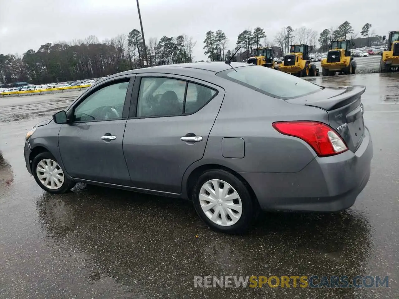 2 Photograph of a damaged car 3N1CN7AP1KL815352 NISSAN VERSA 2019