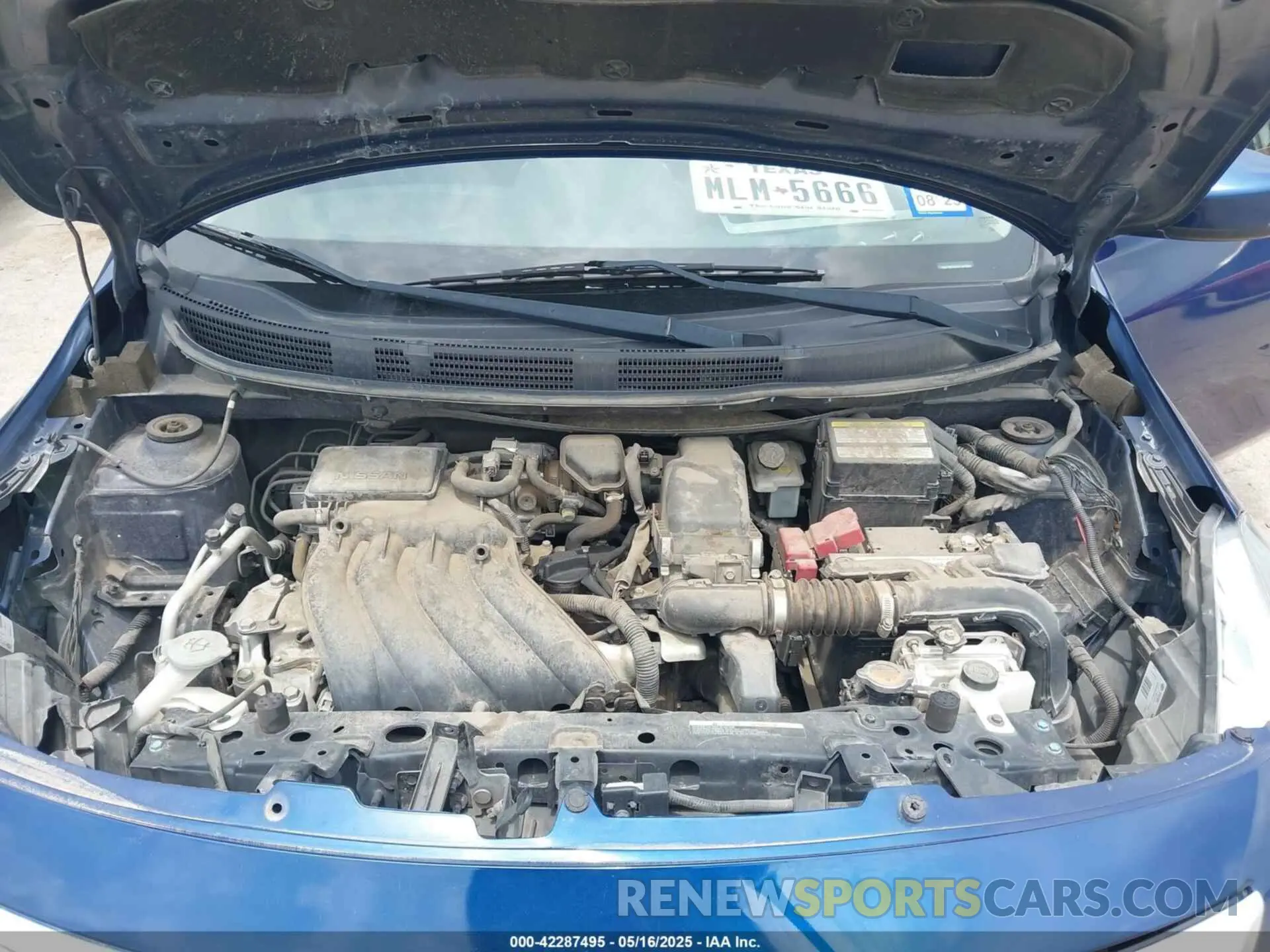 10 Photograph of a damaged car 3N1CN7AP1KL817960 NISSAN VERSA 2019