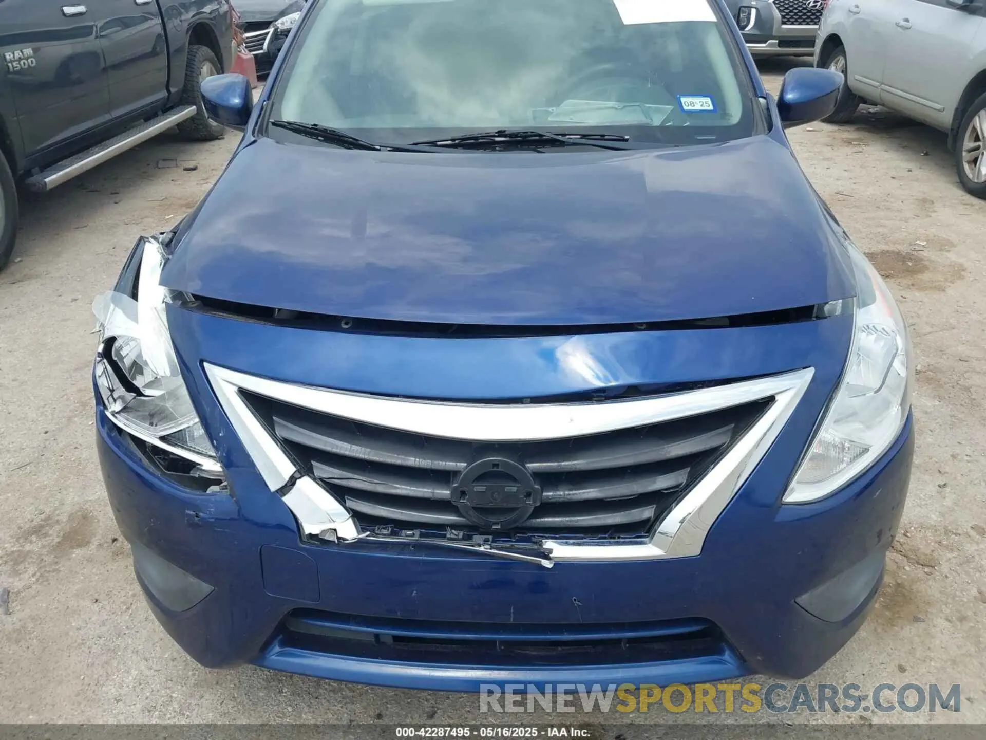 6 Photograph of a damaged car 3N1CN7AP1KL817960 NISSAN VERSA 2019