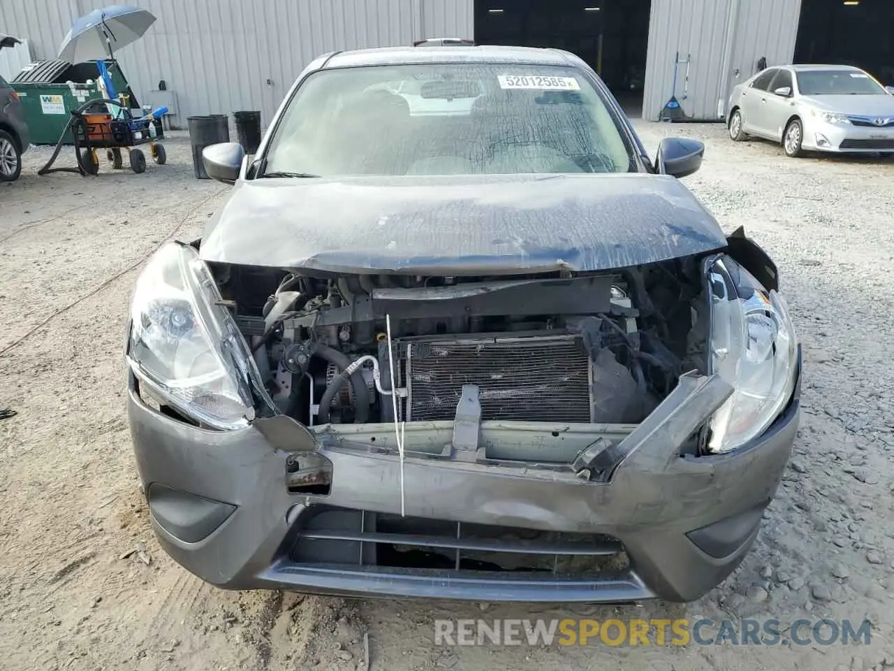 5 Photograph of a damaged car 3N1CN7AP1KL819742 NISSAN VERSA 2019