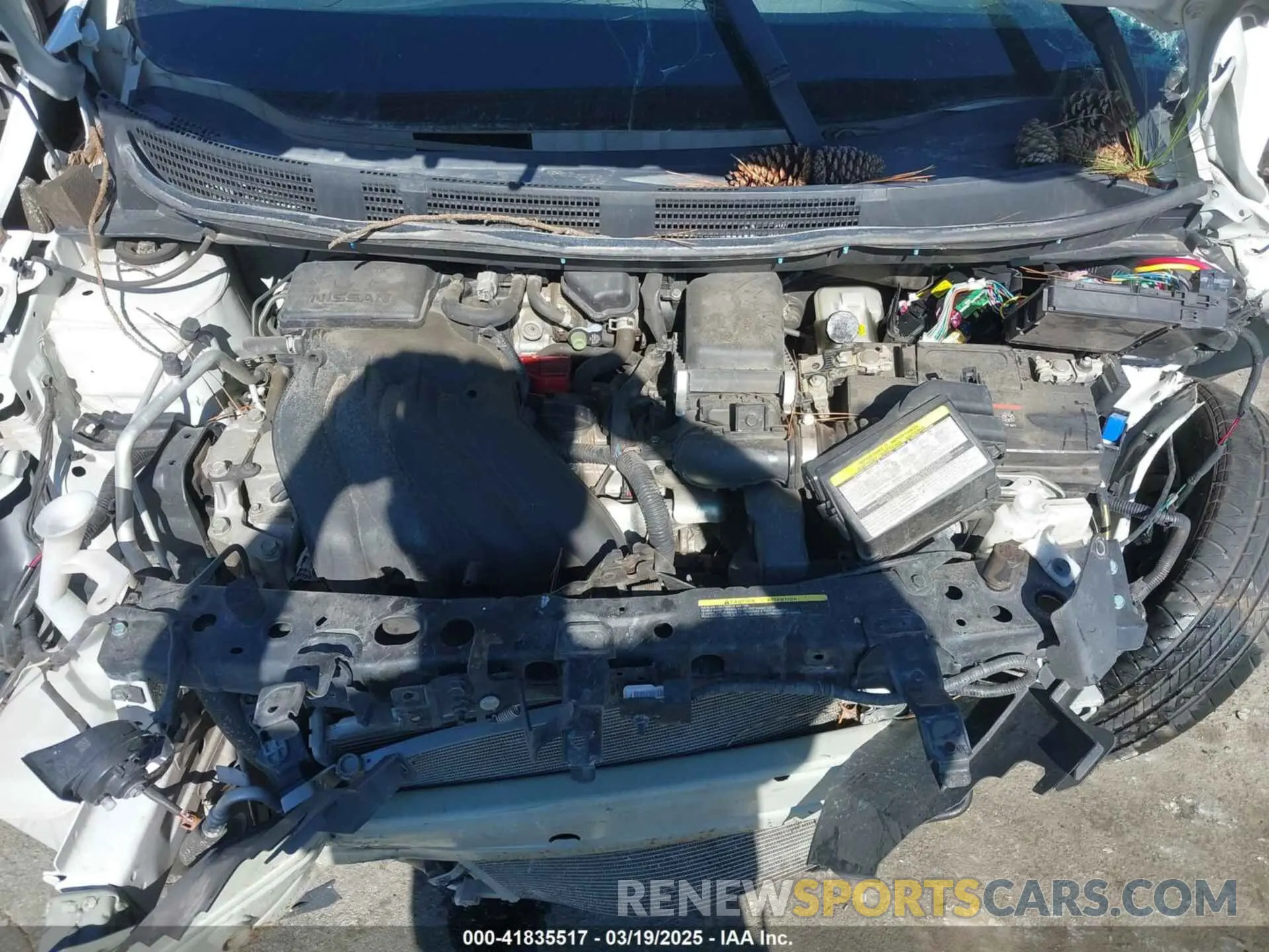10 Photograph of a damaged car 3N1CN7AP1KL831308 NISSAN VERSA 2019