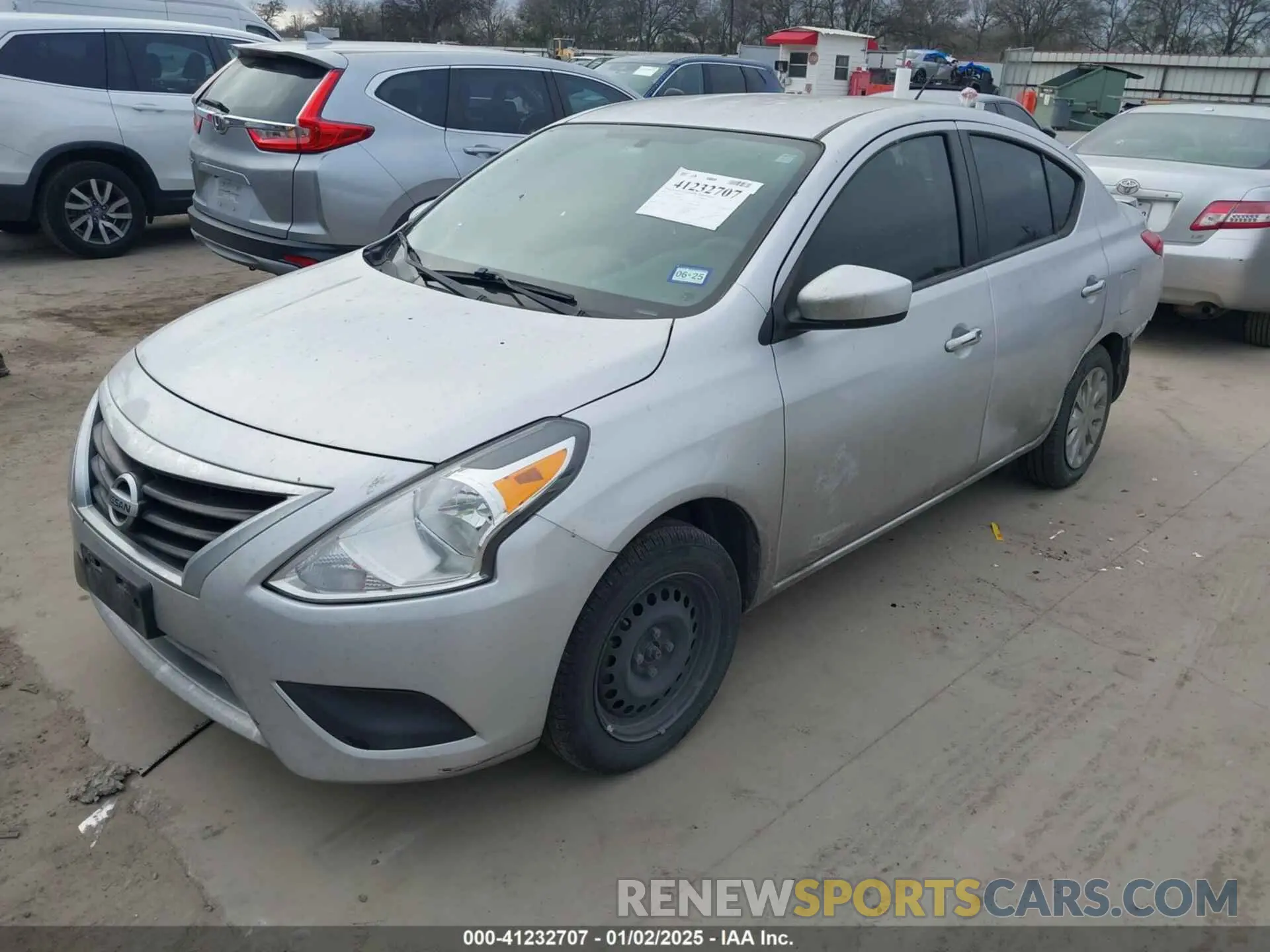 2 Фотография поврежденного автомобиля 3N1CN7AP1KL834354 NISSAN VERSA 2019