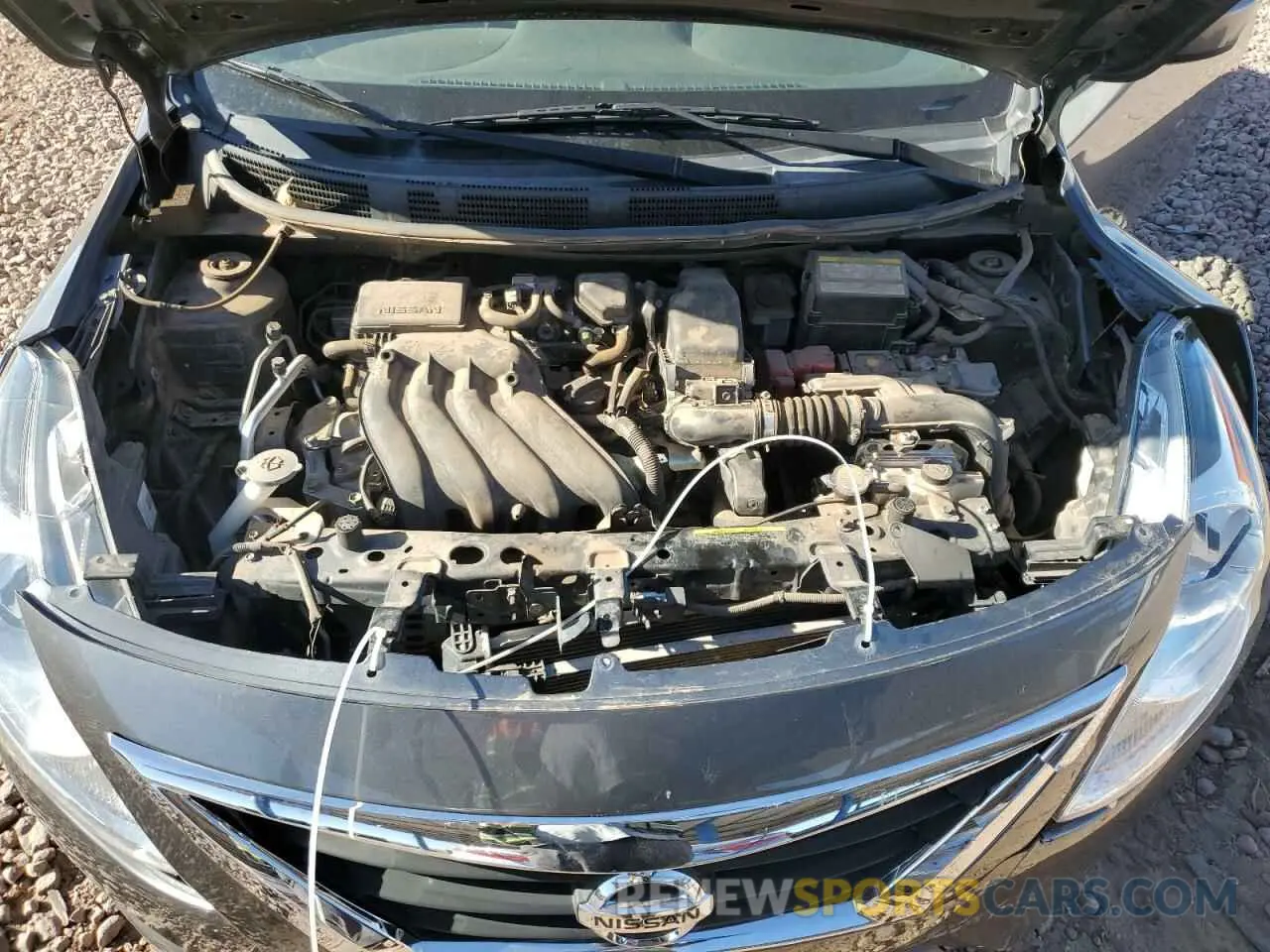 11 Photograph of a damaged car 3N1CN7AP1KL842003 NISSAN VERSA 2019