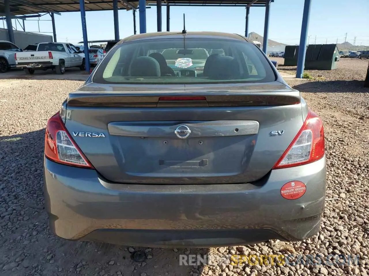 6 Photograph of a damaged car 3N1CN7AP1KL842003 NISSAN VERSA 2019
