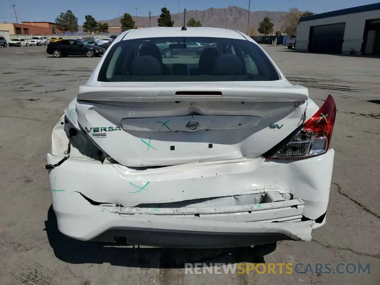 6 Photograph of a damaged car 3N1CN7AP1KL843426 NISSAN VERSA 2019
