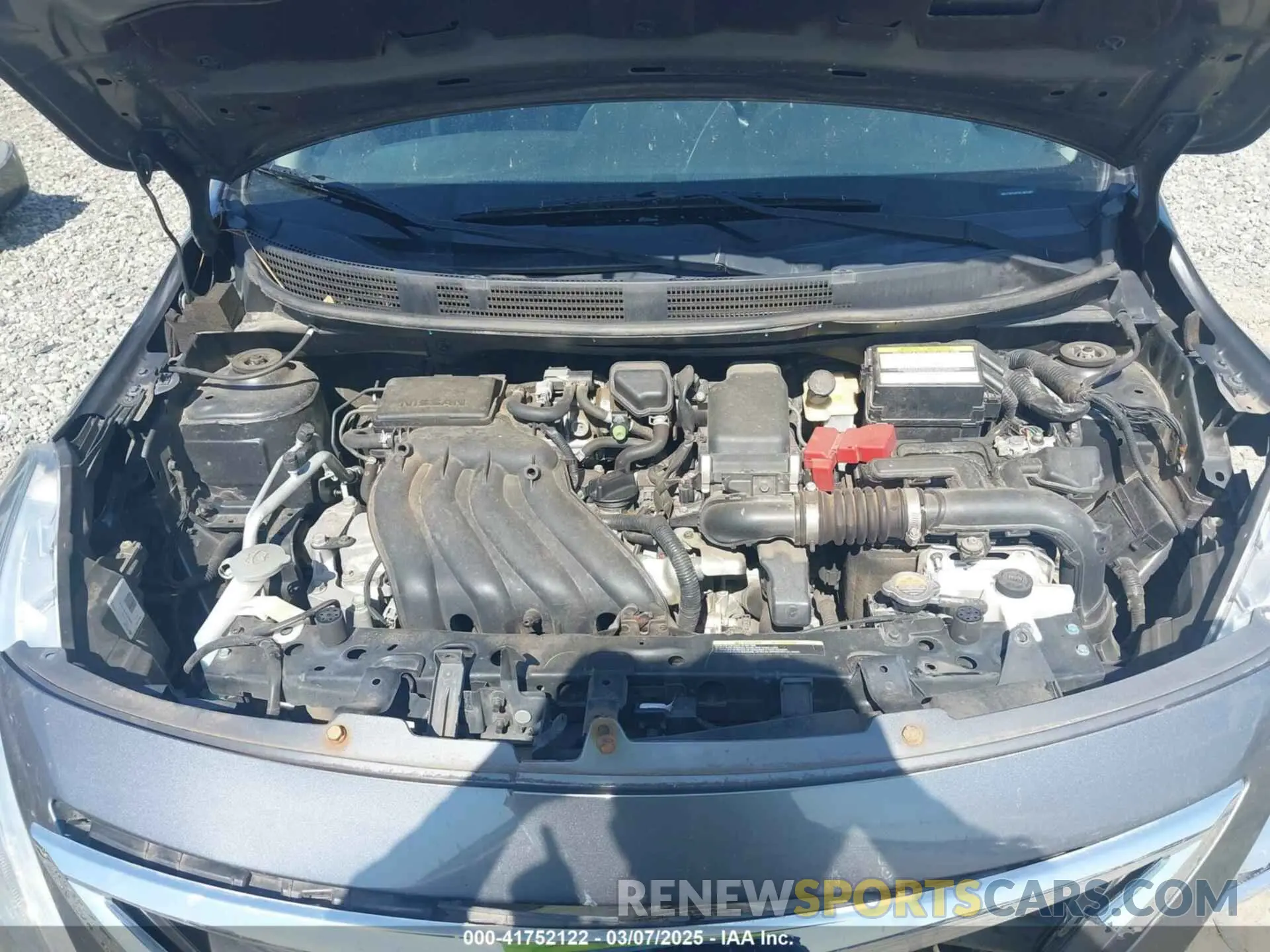 10 Photograph of a damaged car 3N1CN7AP1KL863482 NISSAN VERSA 2019