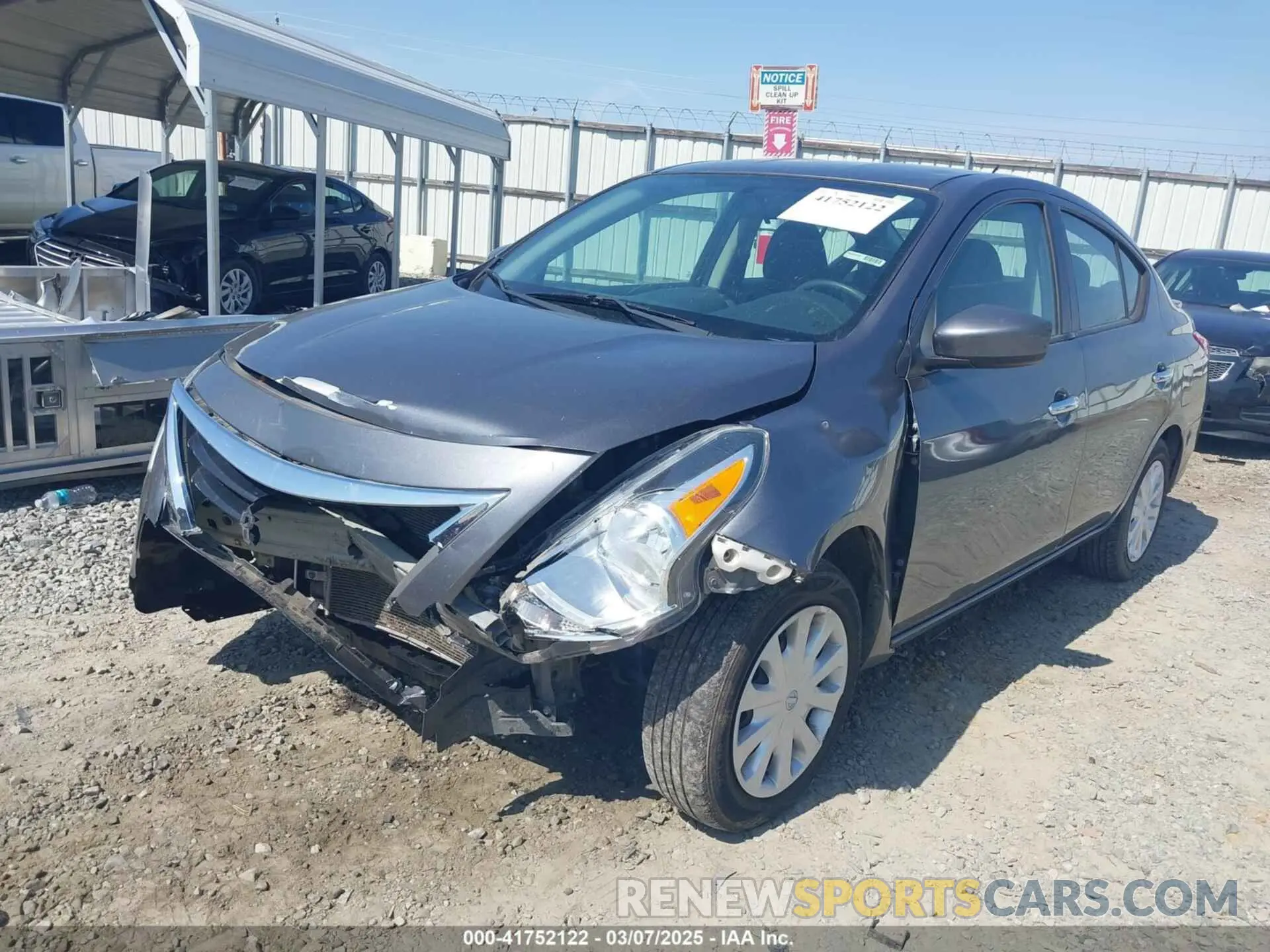 6 Photograph of a damaged car 3N1CN7AP1KL863482 NISSAN VERSA 2019