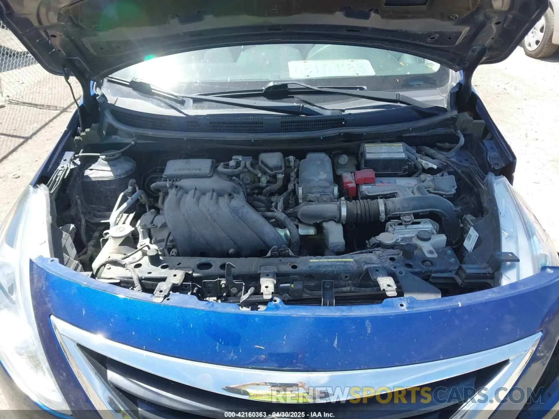 10 Фотография поврежденного автомобиля 3N1CN7AP1KL871484 NISSAN VERSA 2019