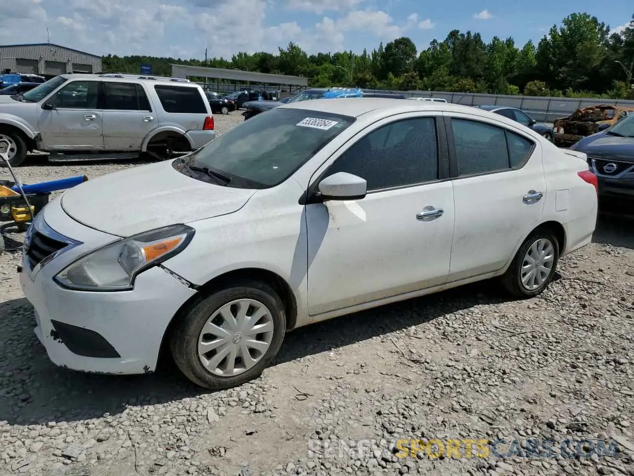 1 Фотография поврежденного автомобиля 3N1CN7AP2KL813822 NISSAN VERSA 2019