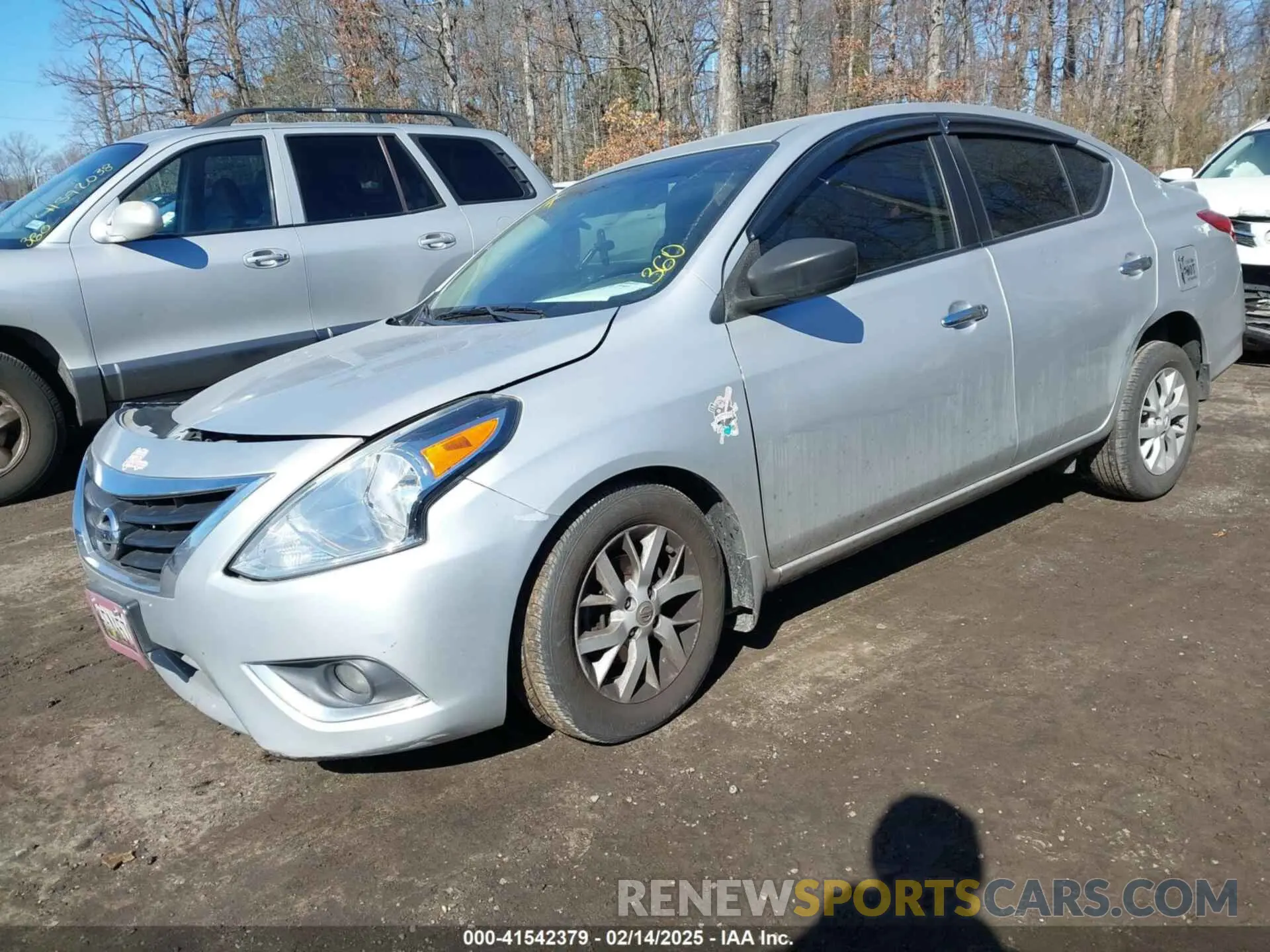 2 Photograph of a damaged car 3N1CN7AP2KL818910 NISSAN VERSA 2019