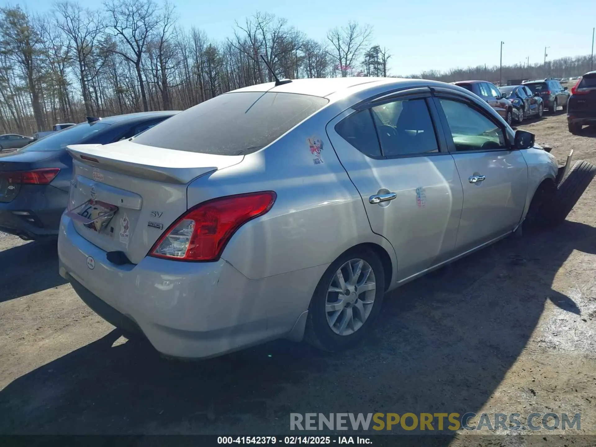 4 Photograph of a damaged car 3N1CN7AP2KL818910 NISSAN VERSA 2019