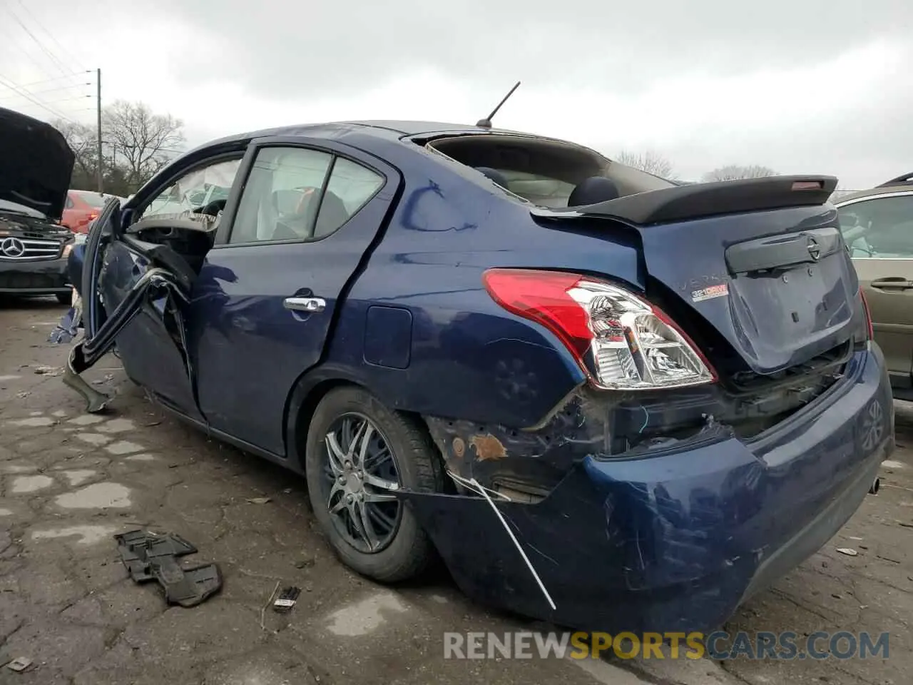 2 Фотография поврежденного автомобиля 3N1CN7AP2KL821502 NISSAN VERSA 2019