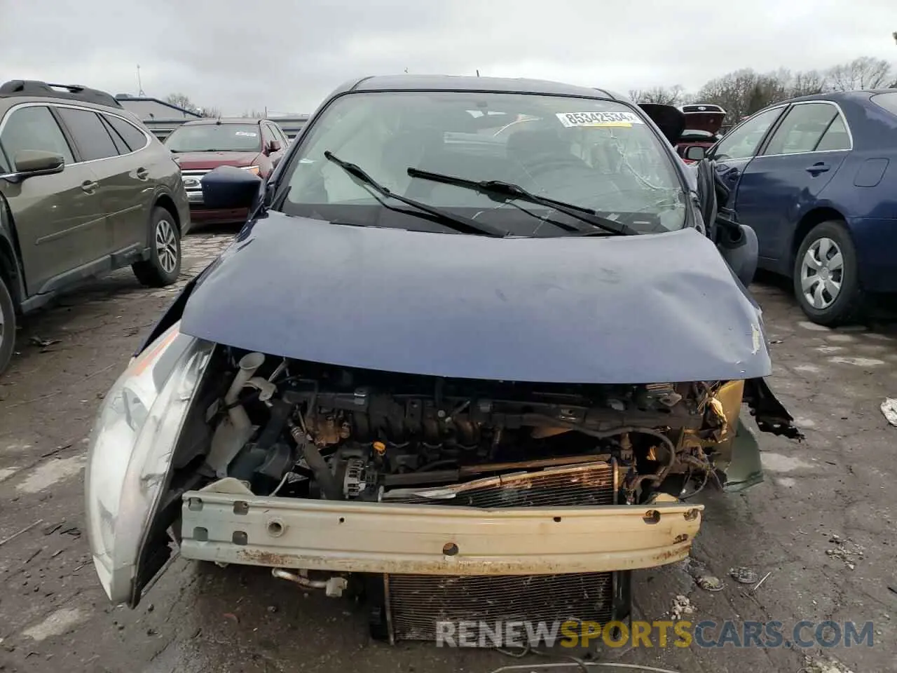 5 Фотография поврежденного автомобиля 3N1CN7AP2KL821502 NISSAN VERSA 2019