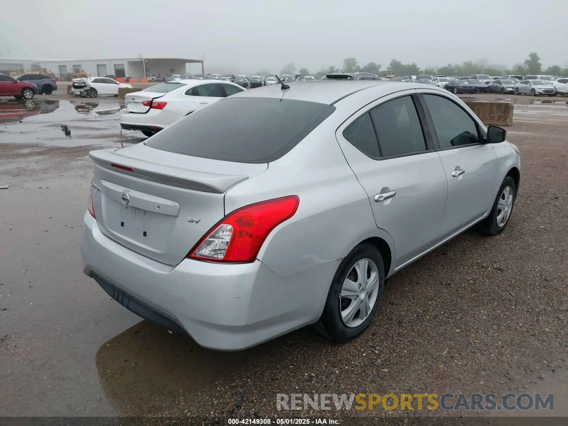 4 Photograph of a damaged car 3N1CN7AP2KL822715 NISSAN VERSA 2019