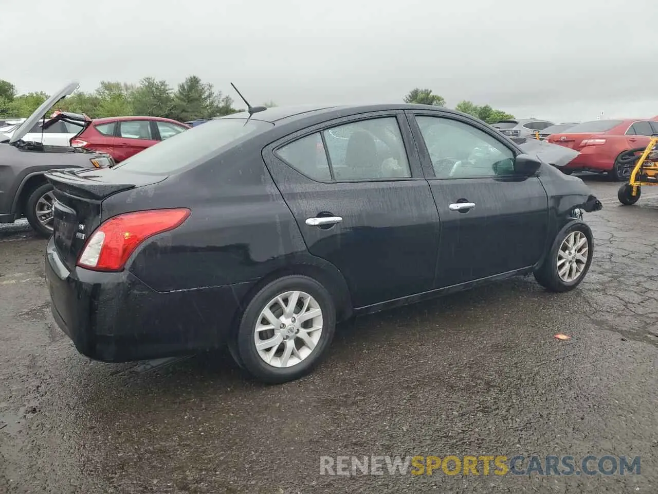 3 Photograph of a damaged car 3N1CN7AP2KL830541 NISSAN VERSA 2019