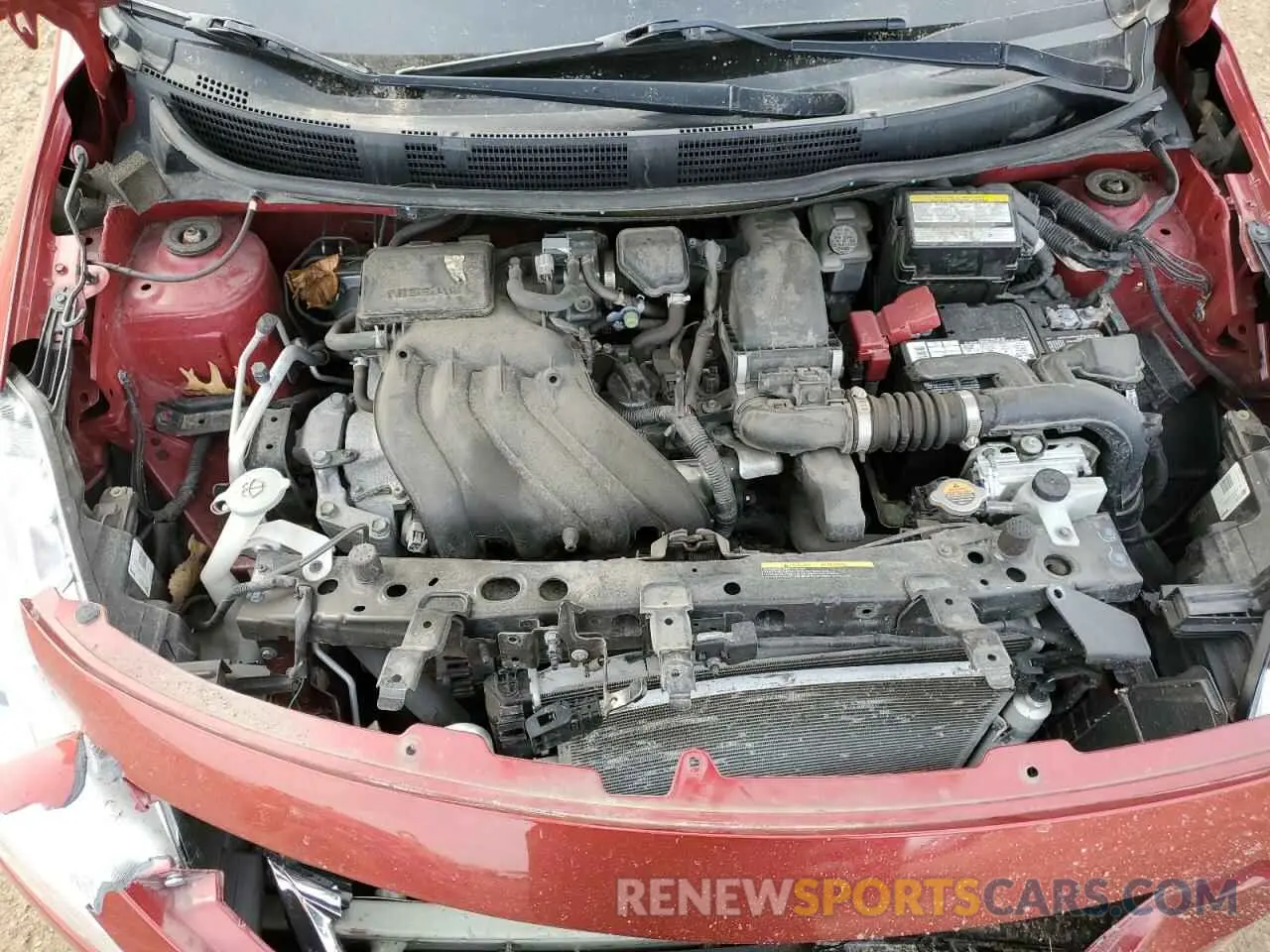 12 Photograph of a damaged car 3N1CN7AP2KL837862 NISSAN VERSA 2019