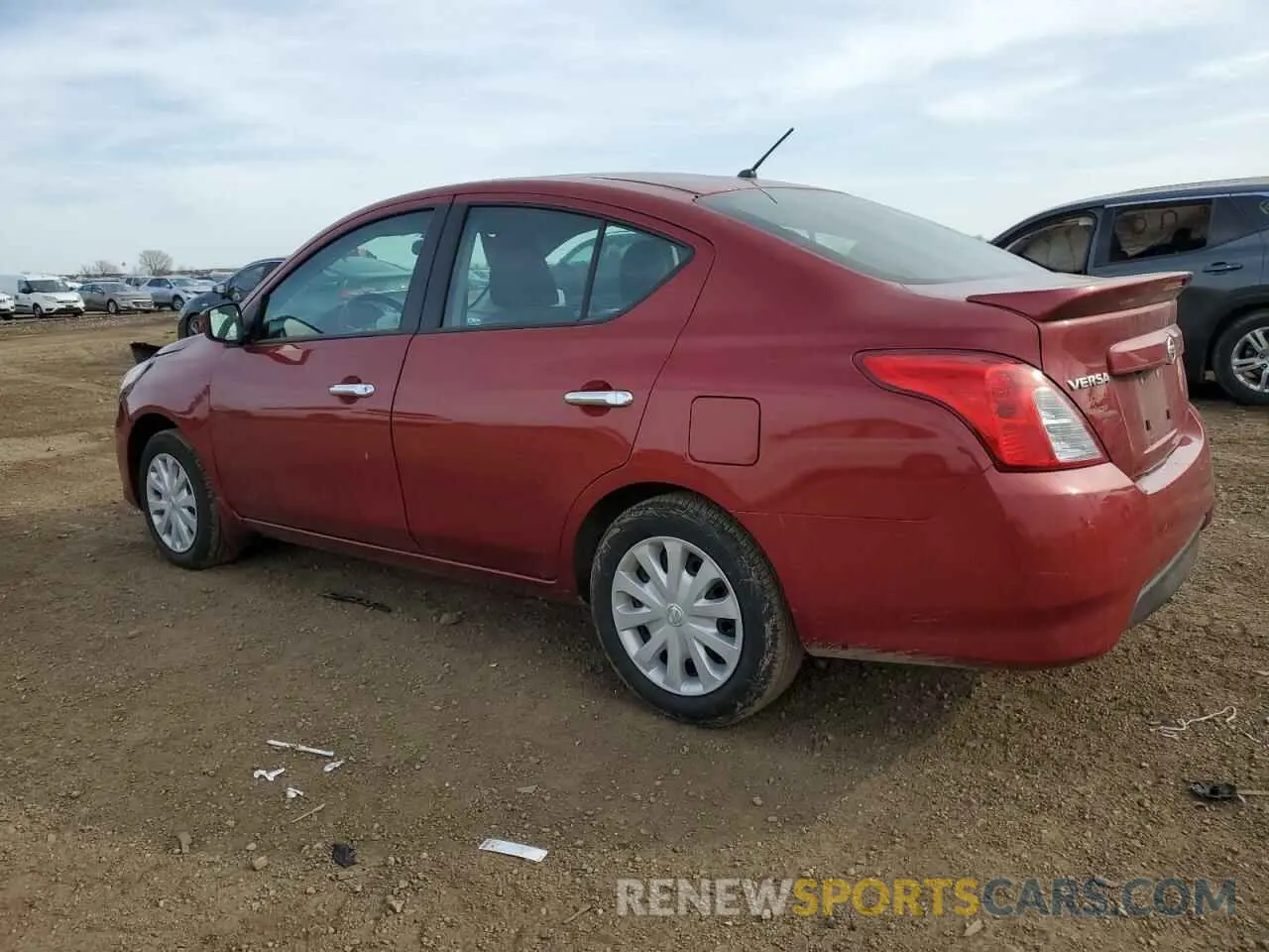 2 Photograph of a damaged car 3N1CN7AP2KL837862 NISSAN VERSA 2019