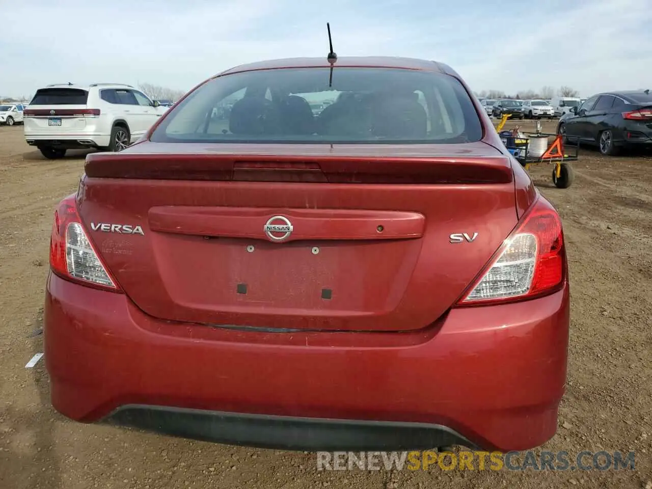6 Photograph of a damaged car 3N1CN7AP2KL837862 NISSAN VERSA 2019
