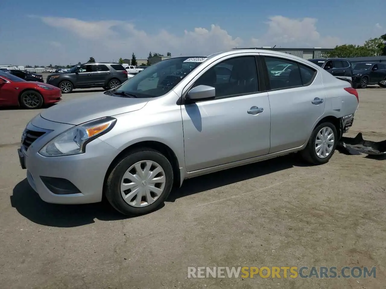 1 Фотография поврежденного автомобиля 3N1CN7AP2KL850224 NISSAN VERSA 2019