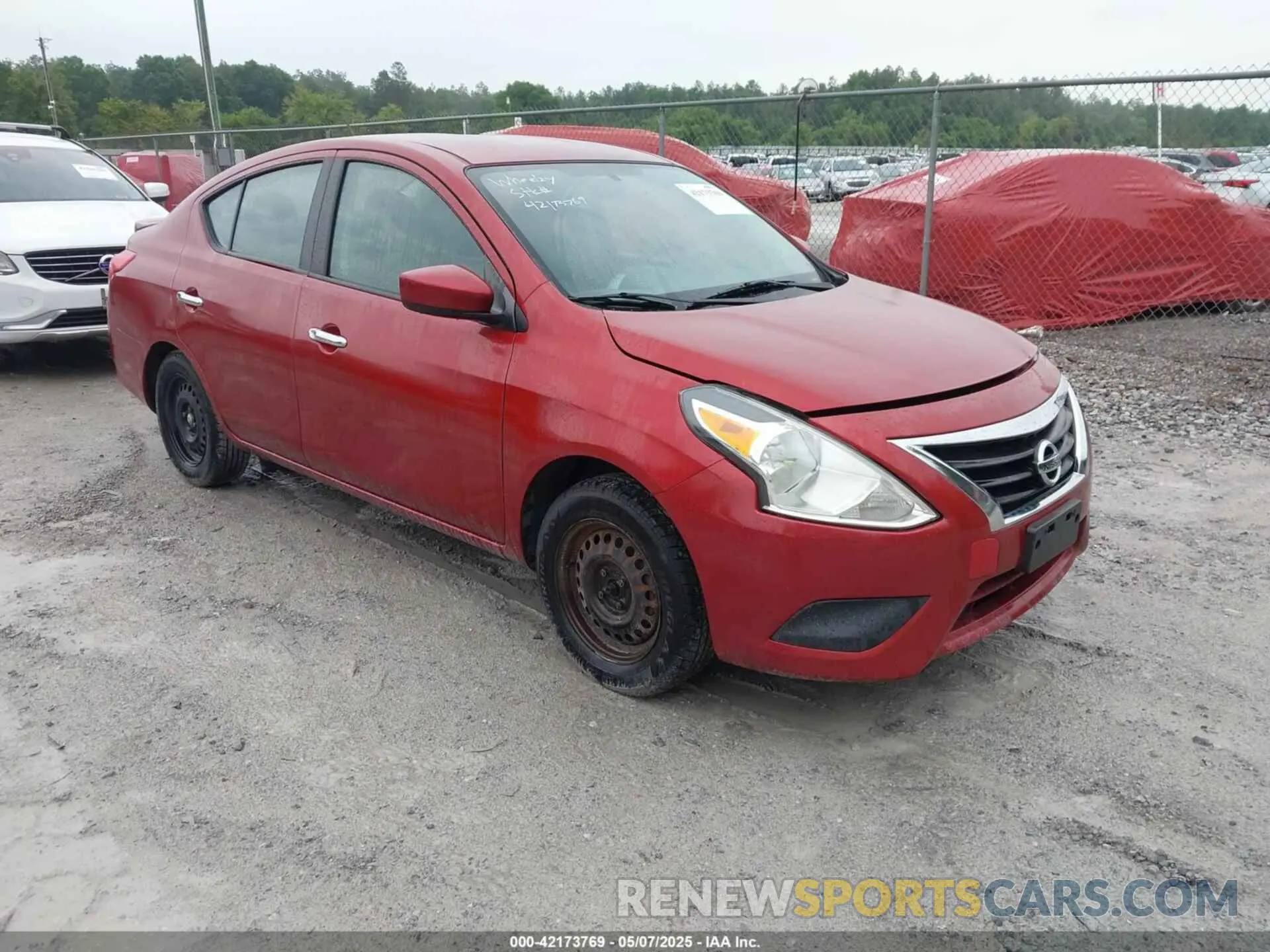 1 Фотография поврежденного автомобиля 3N1CN7AP2KL856511 NISSAN VERSA 2019