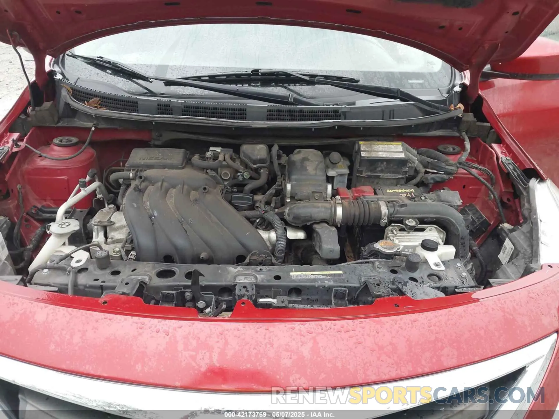 10 Фотография поврежденного автомобиля 3N1CN7AP2KL856511 NISSAN VERSA 2019