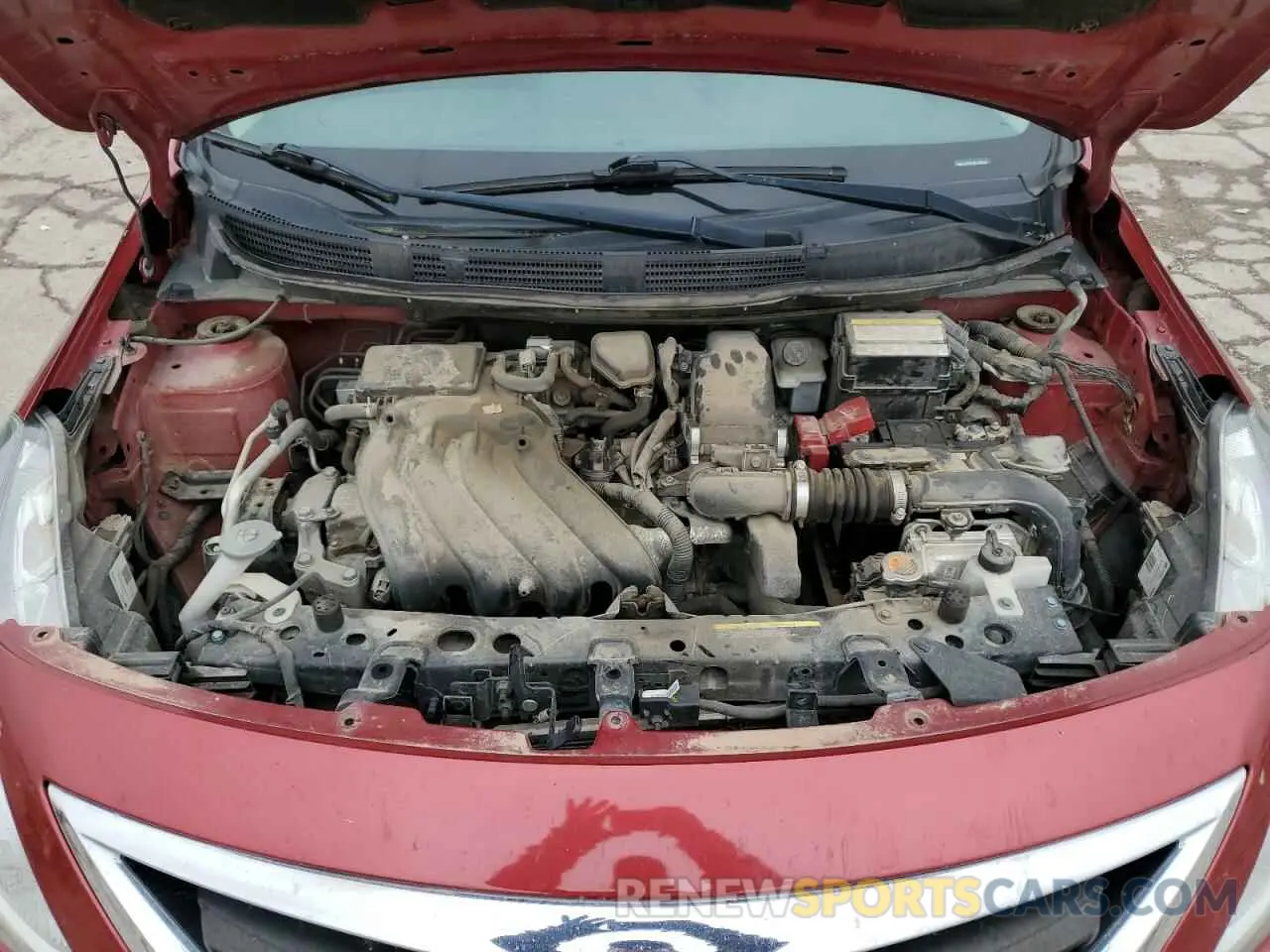 13 Фотография поврежденного автомобиля 3N1CN7AP2KL870943 NISSAN VERSA 2019