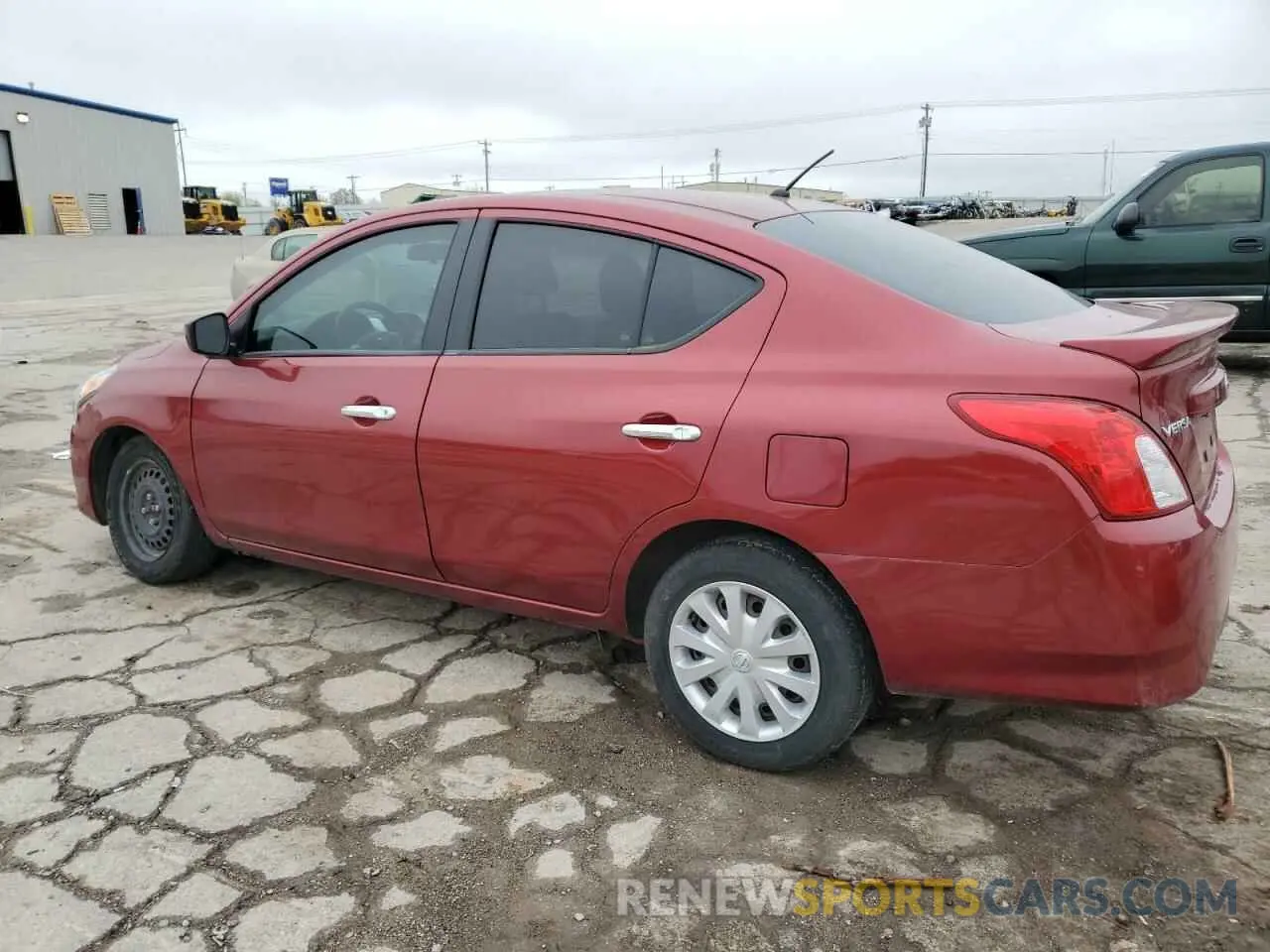 2 Фотография поврежденного автомобиля 3N1CN7AP2KL870943 NISSAN VERSA 2019
