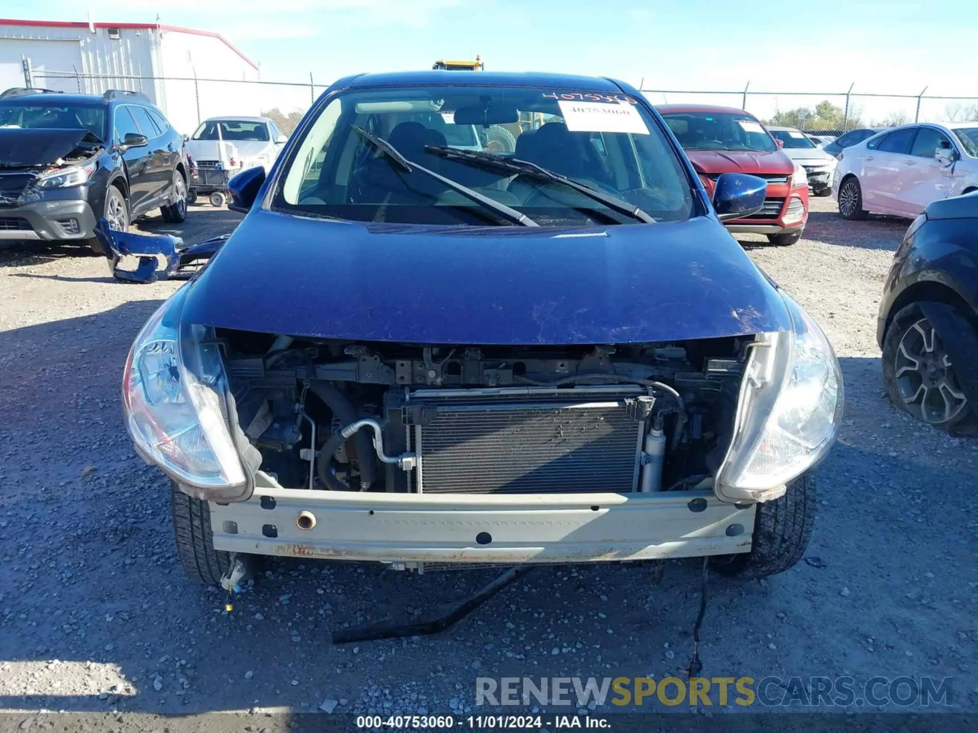 6 Photograph of a damaged car 3N1CN7AP3KL835375 NISSAN VERSA 2019