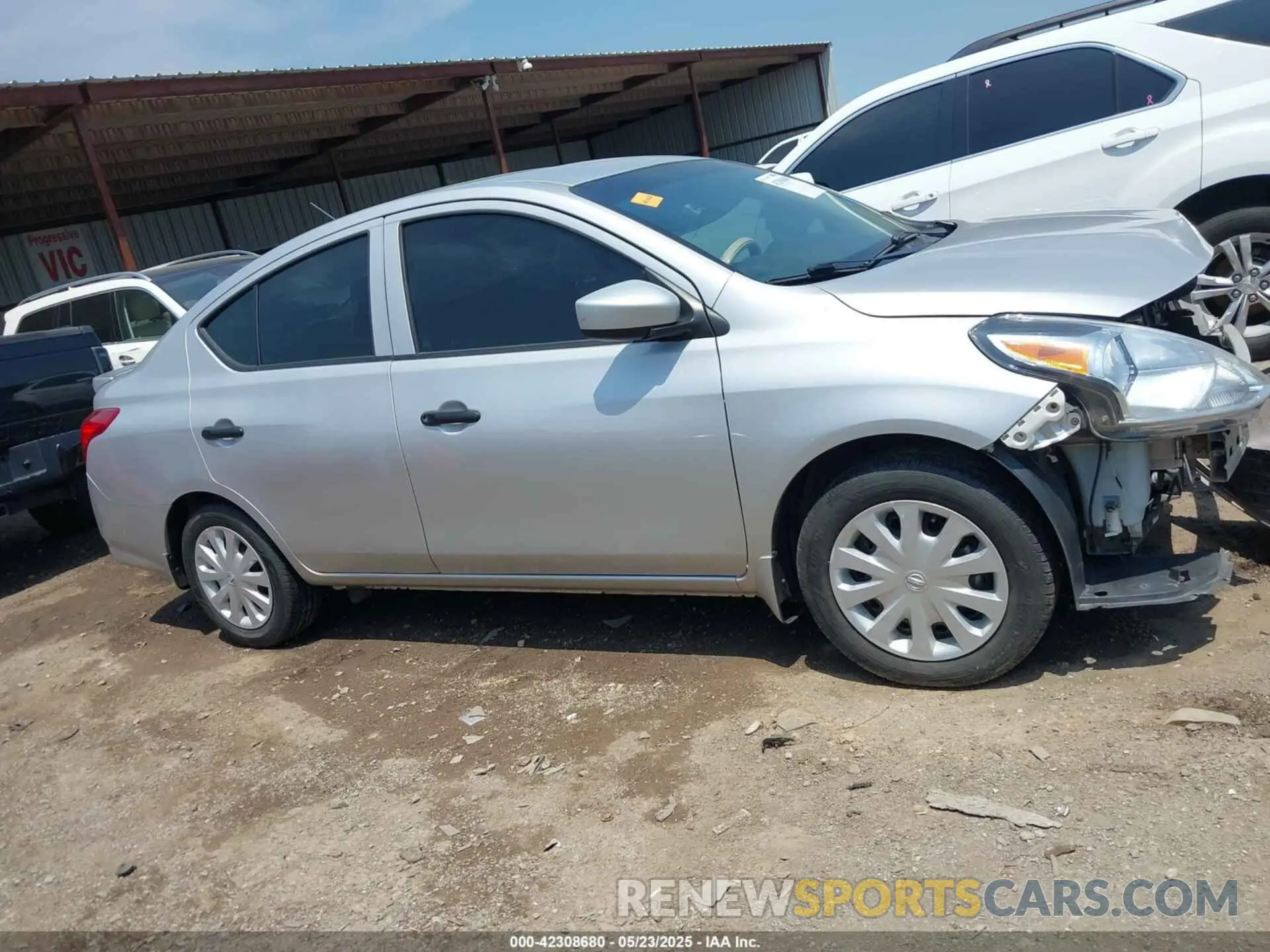 13 Photograph of a damaged car 3N1CN7AP3KL846523 NISSAN VERSA 2019
