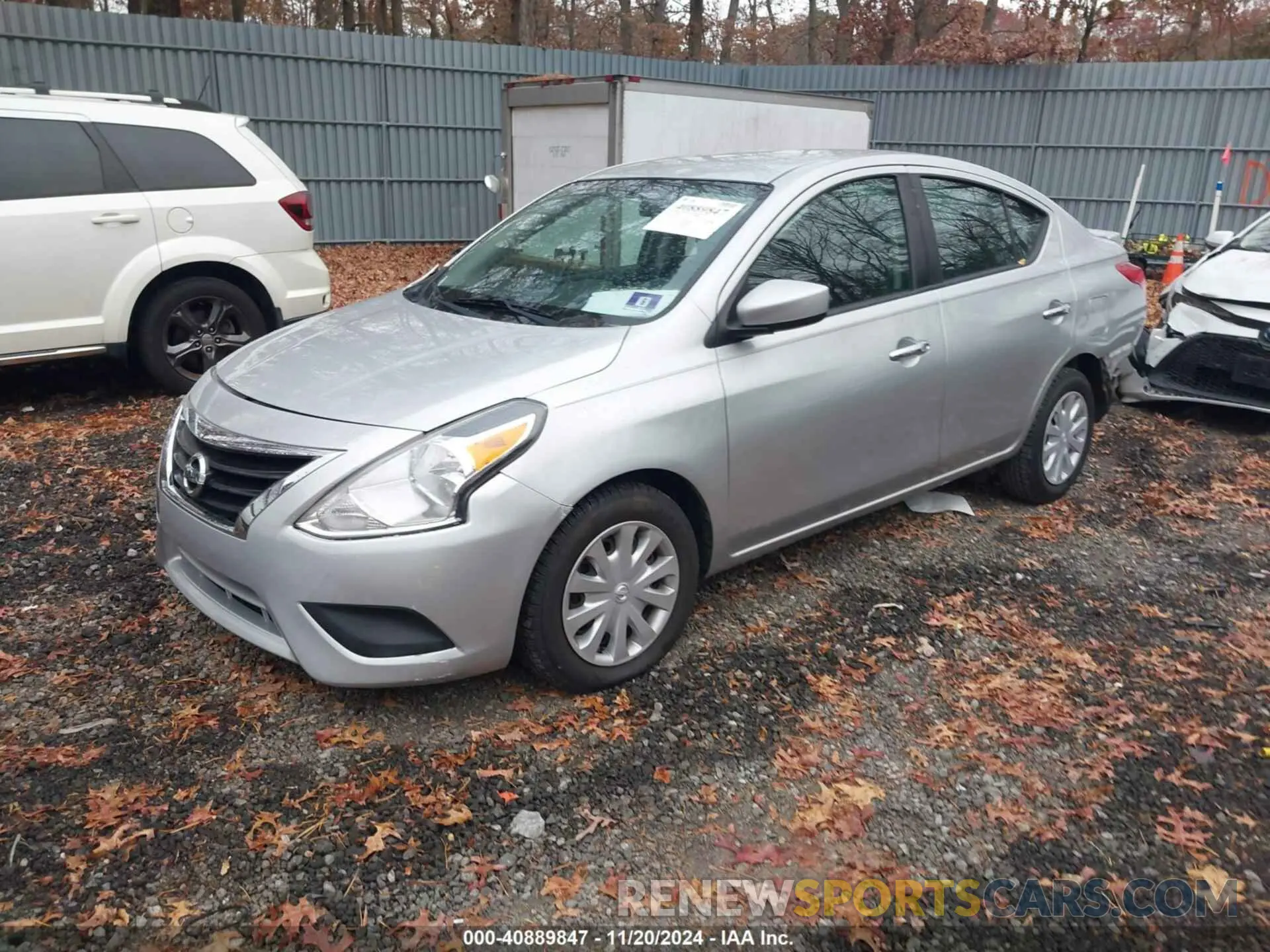 2 Фотография поврежденного автомобиля 3N1CN7AP3KL855237 NISSAN VERSA 2019