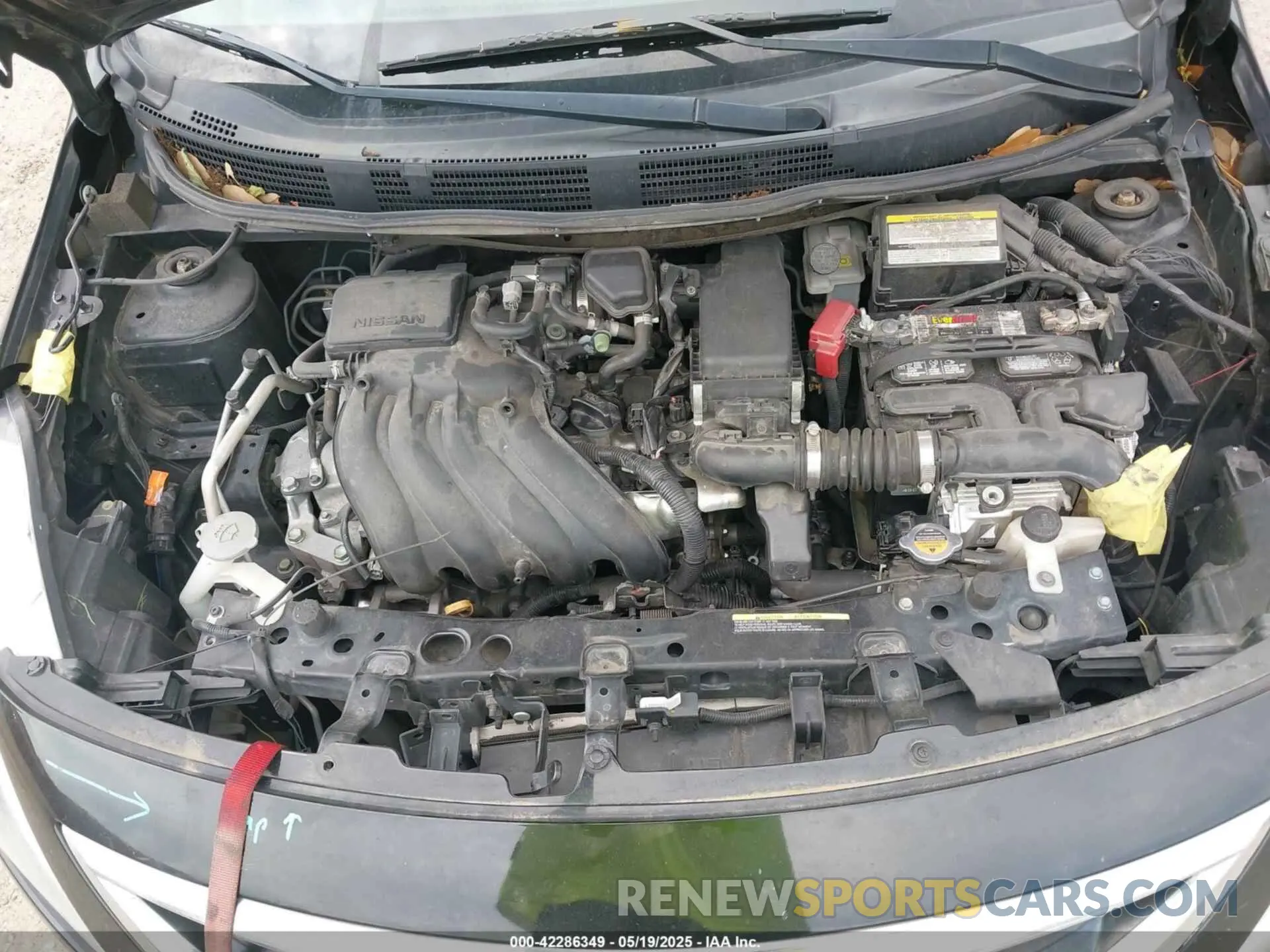 10 Photograph of a damaged car 3N1CN7AP3KL863127 NISSAN VERSA 2019