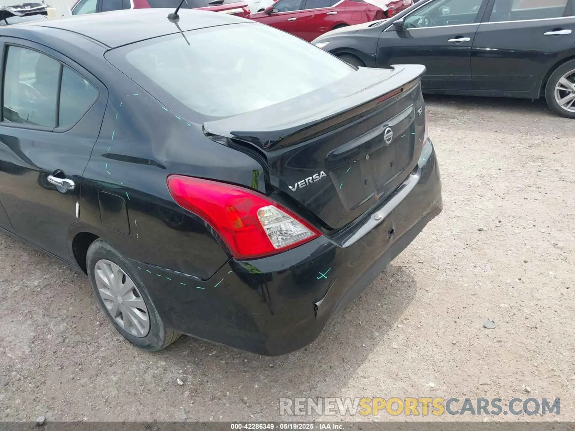 14 Photograph of a damaged car 3N1CN7AP3KL863127 NISSAN VERSA 2019
