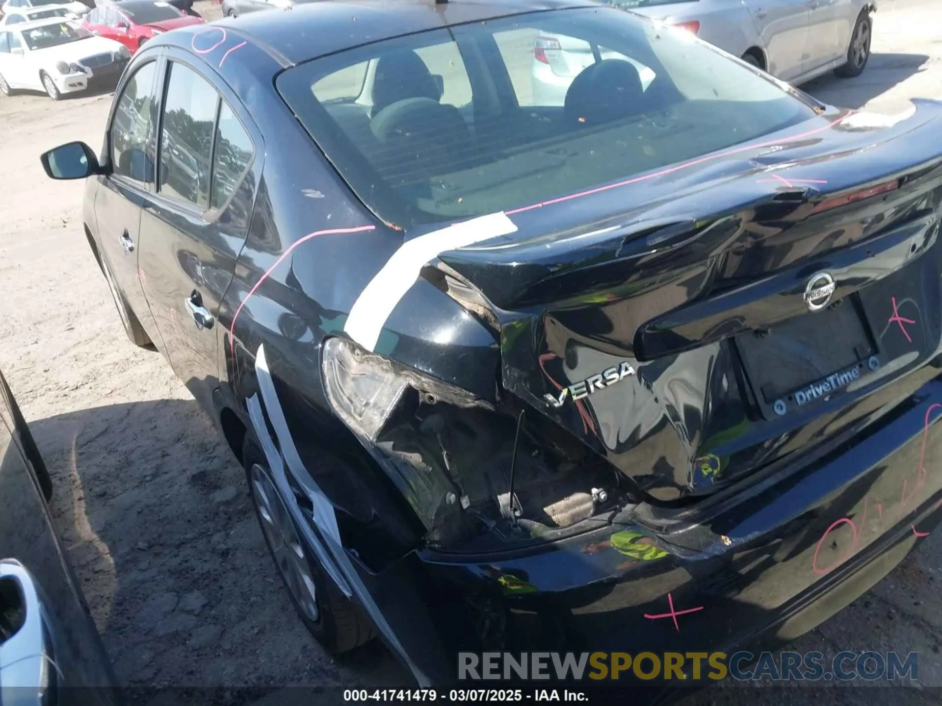 16 Photograph of a damaged car 3N1CN7AP3KL878470 NISSAN VERSA 2019