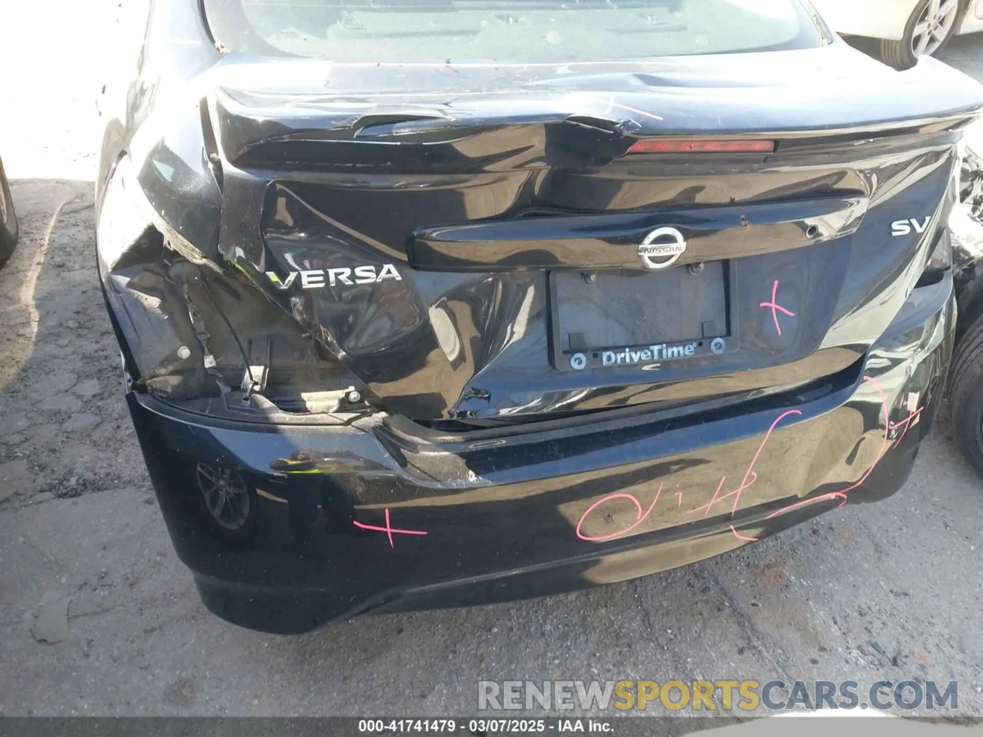 6 Photograph of a damaged car 3N1CN7AP3KL878470 NISSAN VERSA 2019