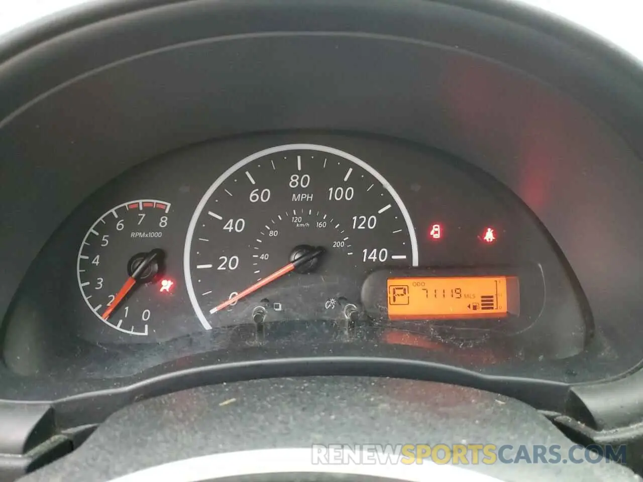 9 Фотография поврежденного автомобиля 3N1CN7AP4KL800540 NISSAN VERSA 2019
