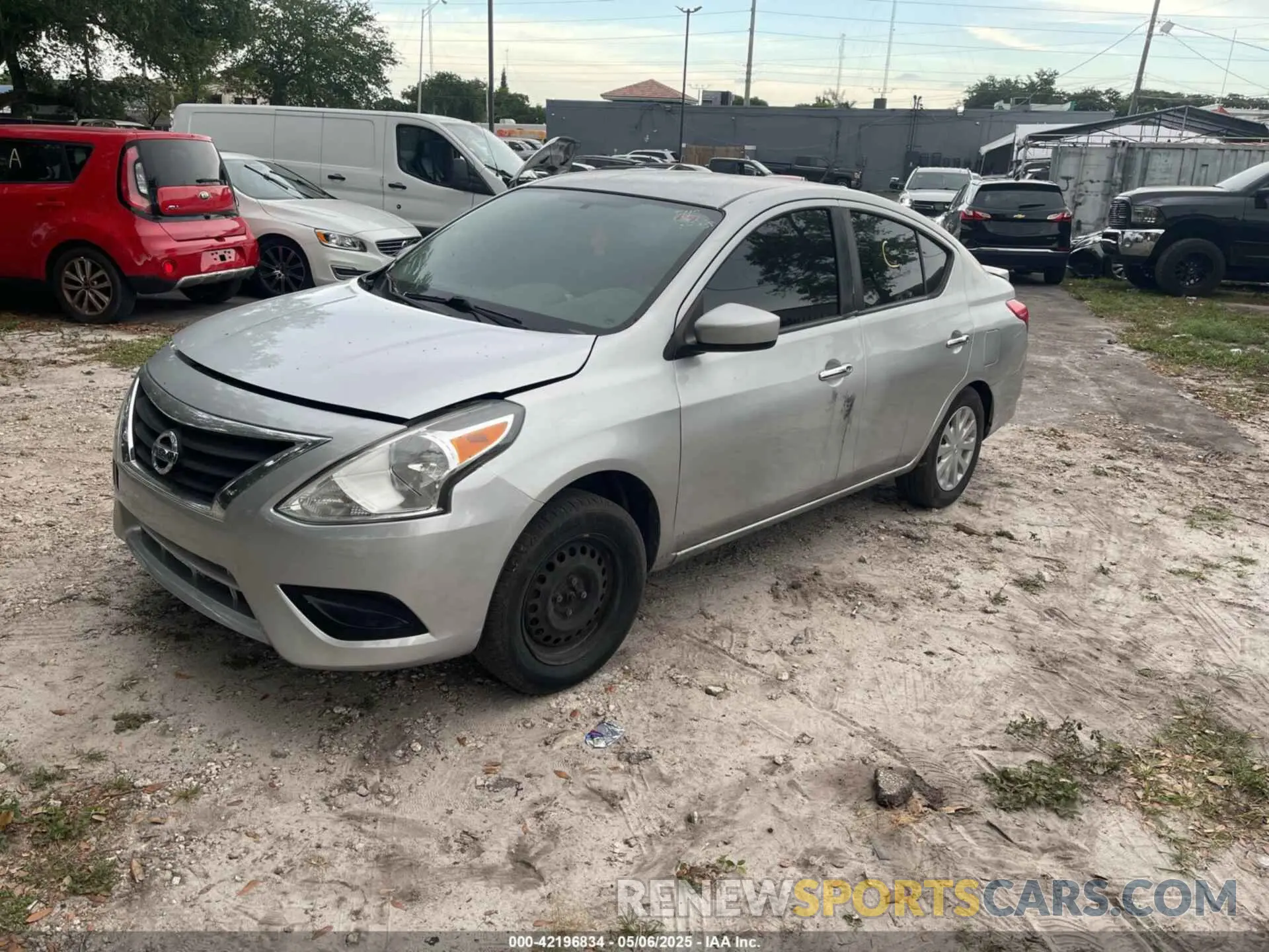 2 Photograph of a damaged car 3N1CN7AP4KL804958 NISSAN VERSA 2019