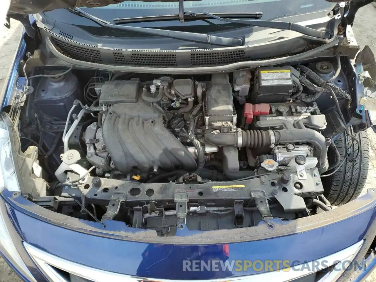 11 Фотография поврежденного автомобиля 3N1CN7AP4KL812414 NISSAN VERSA 2019