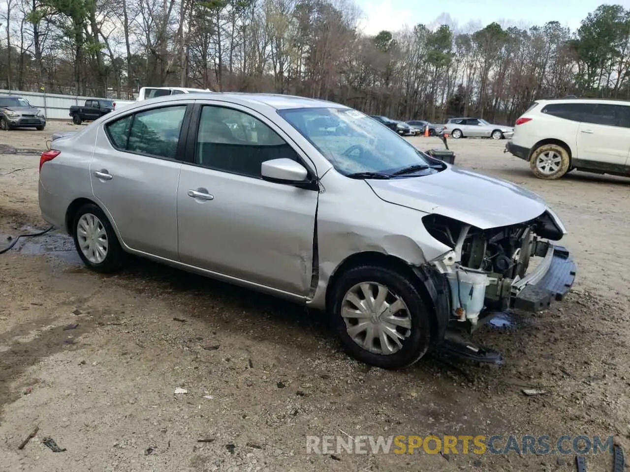 4 Photograph of a damaged car 3N1CN7AP4KL816446 NISSAN VERSA 2019