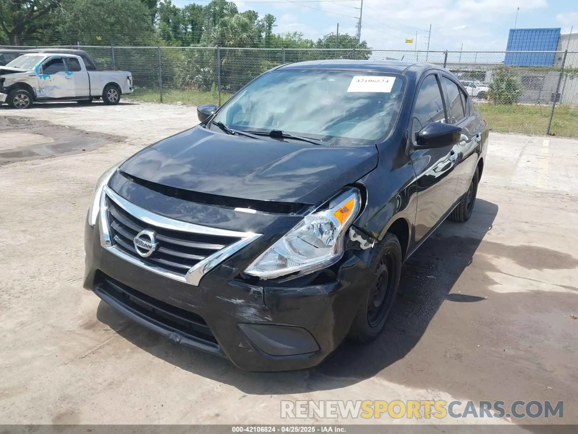 2 Photograph of a damaged car 3N1CN7AP4KL817029 NISSAN VERSA 2019