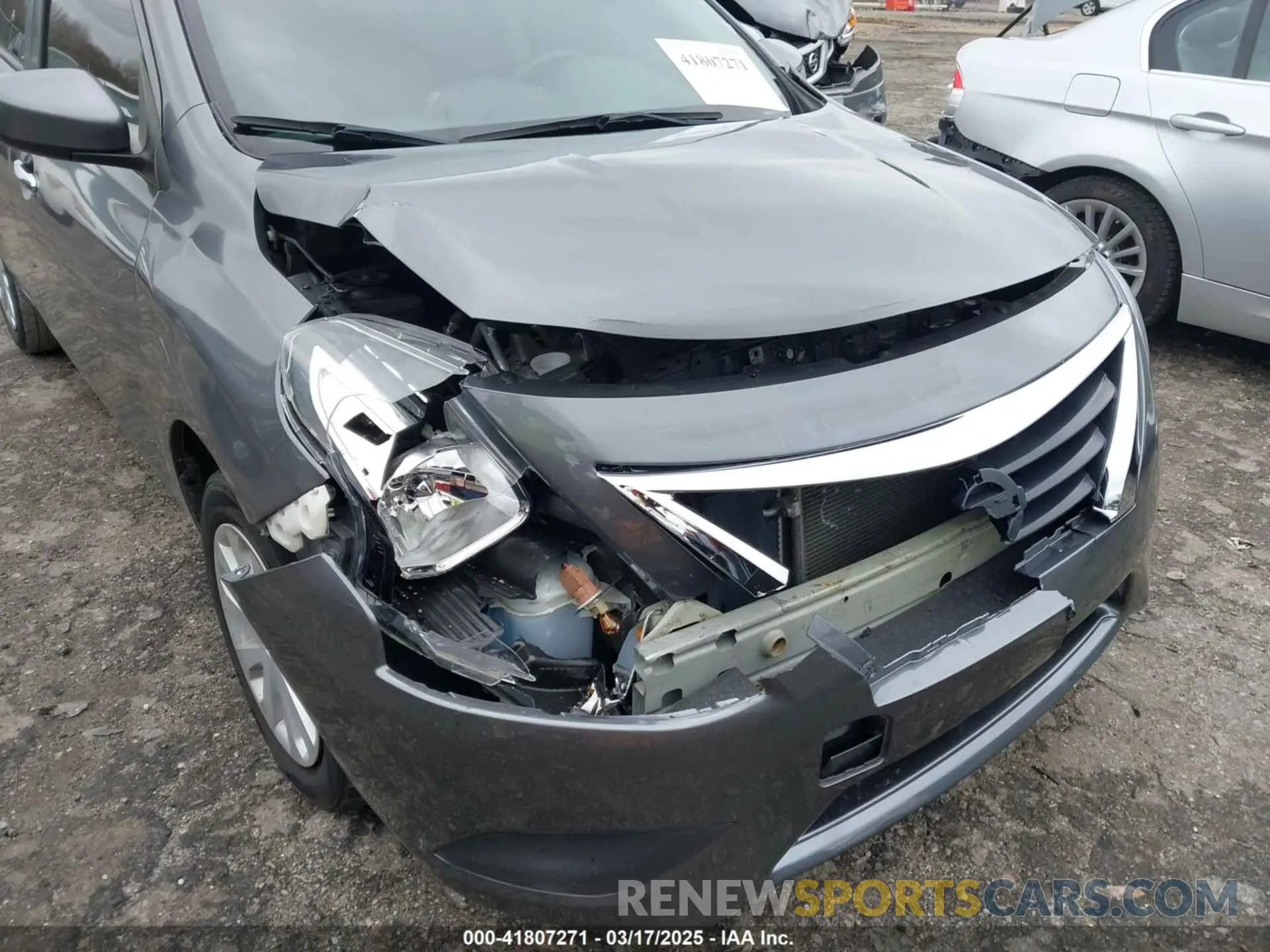6 Photograph of a damaged car 3N1CN7AP4KL831867 NISSAN VERSA 2019