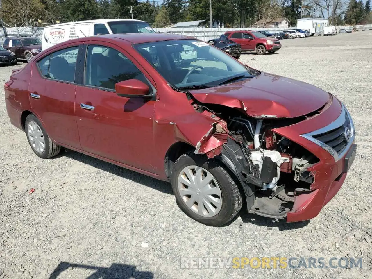 4 Фотография поврежденного автомобиля 3N1CN7AP4KL836700 NISSAN VERSA 2019