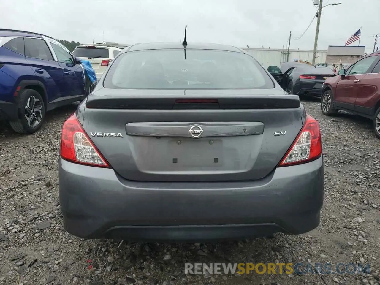 6 Photograph of a damaged car 3N1CN7AP4KL847566 NISSAN VERSA 2019