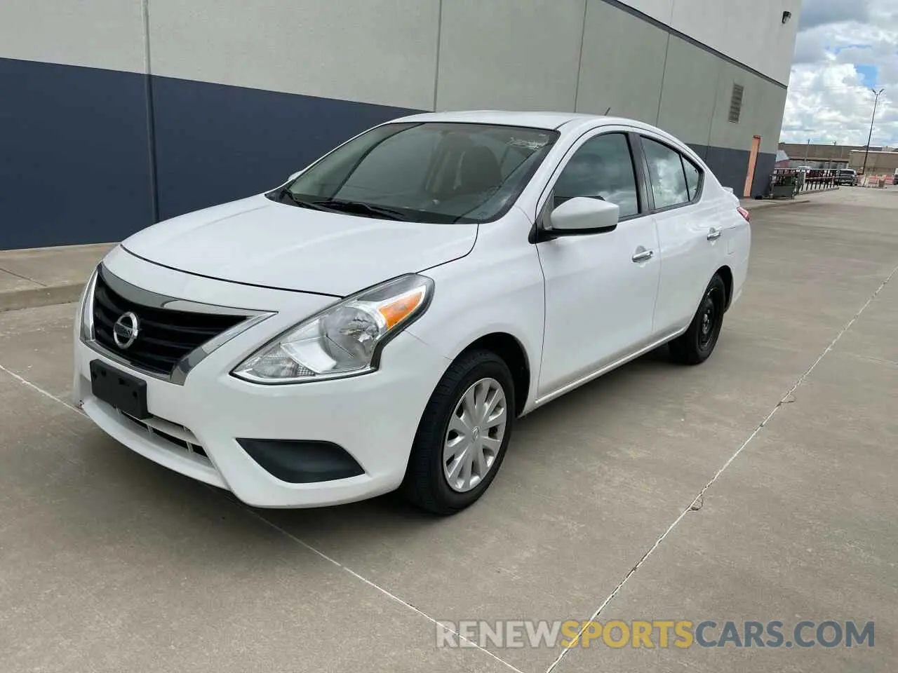 2 Photograph of a damaged car 3N1CN7AP4KL853965 NISSAN VERSA 2019