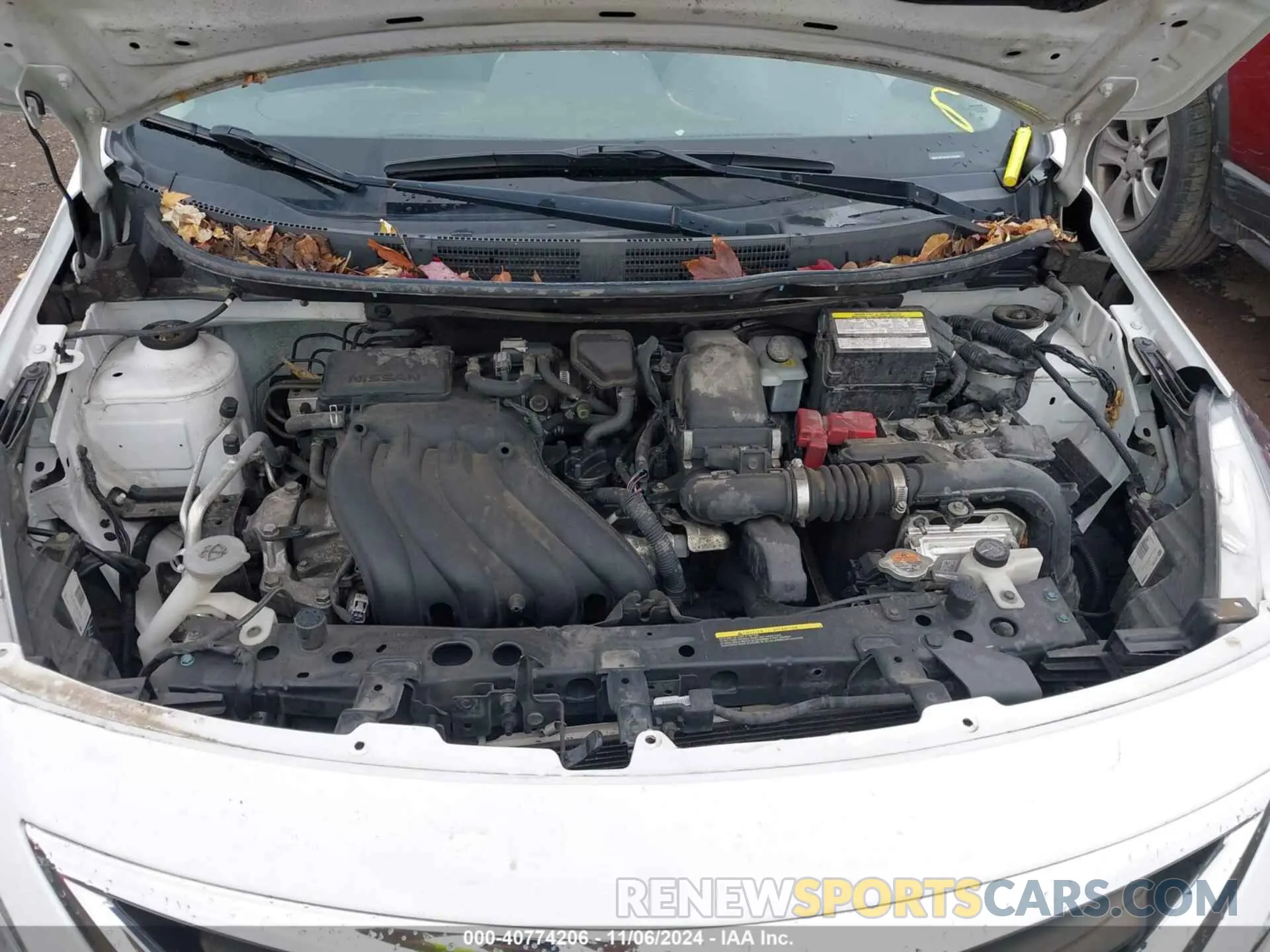10 Photograph of a damaged car 3N1CN7AP4KL854369 NISSAN VERSA 2019