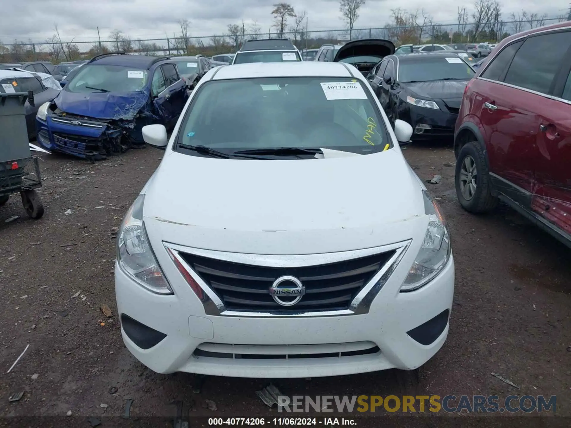 12 Photograph of a damaged car 3N1CN7AP4KL854369 NISSAN VERSA 2019