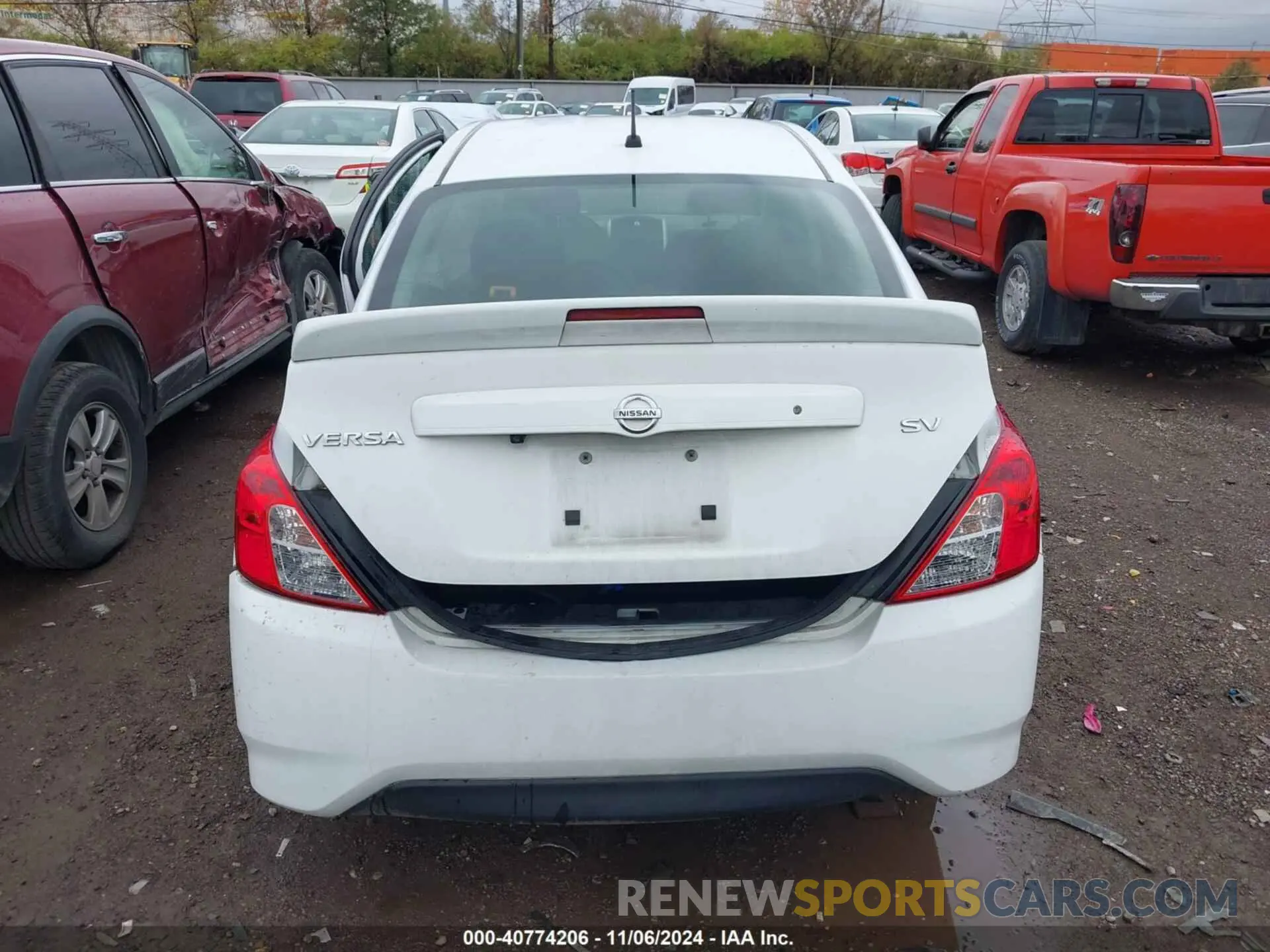 16 Photograph of a damaged car 3N1CN7AP4KL854369 NISSAN VERSA 2019
