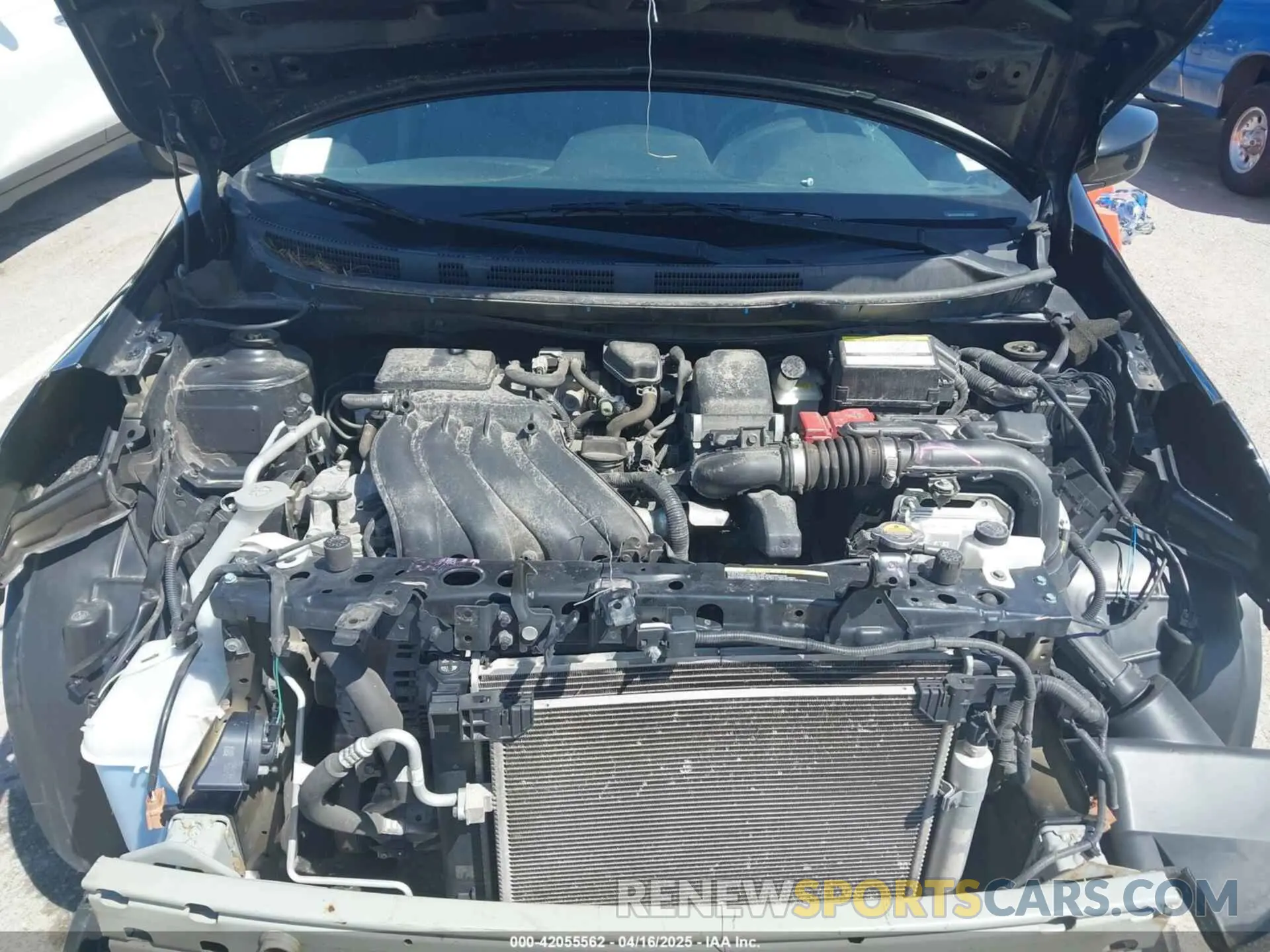 10 Фотография поврежденного автомобиля 3N1CN7AP4KL858339 NISSAN VERSA 2019