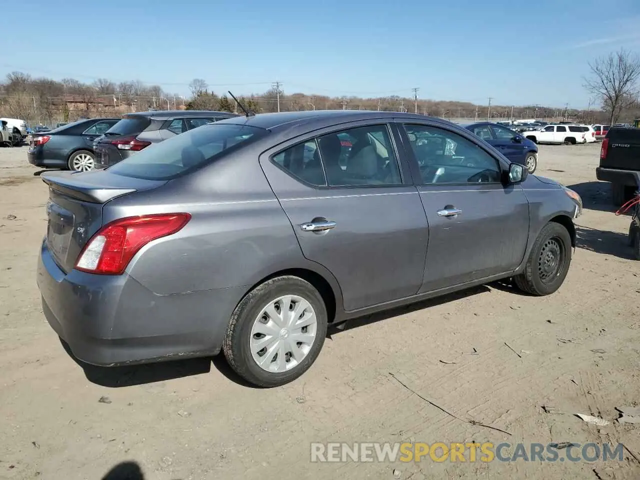 3 Photograph of a damaged car 3N1CN7AP4KL865971 NISSAN VERSA 2019