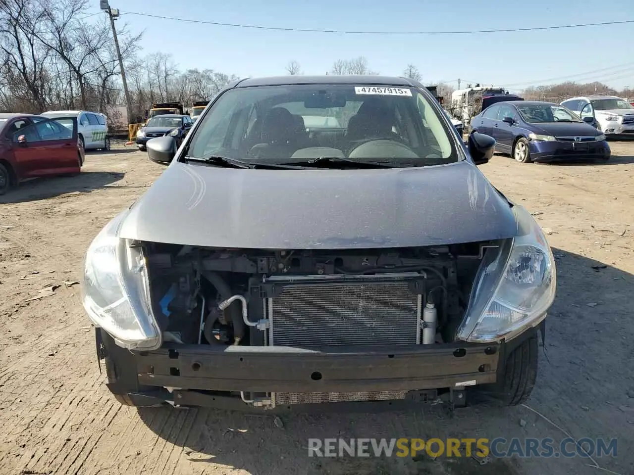 5 Photograph of a damaged car 3N1CN7AP4KL865971 NISSAN VERSA 2019